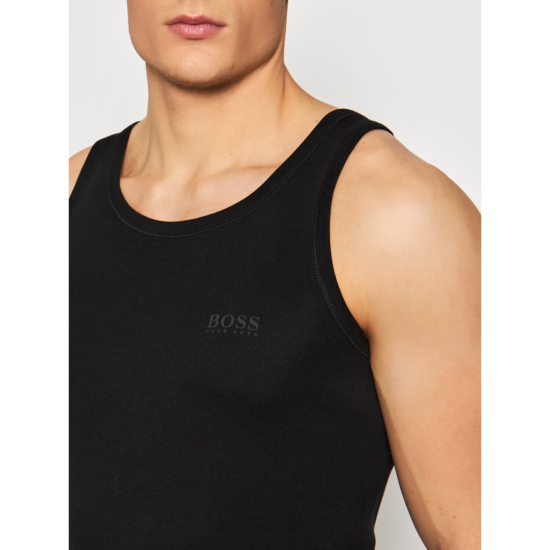 Boss Tank top Original 50377696 Čierna Regular Fit - Pepit.sk