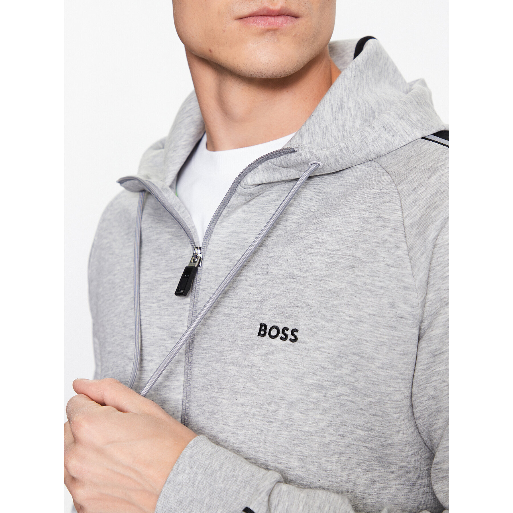 Boss Tepláková súprava 50497185 Sivá Regular Fit - Pepit.sk