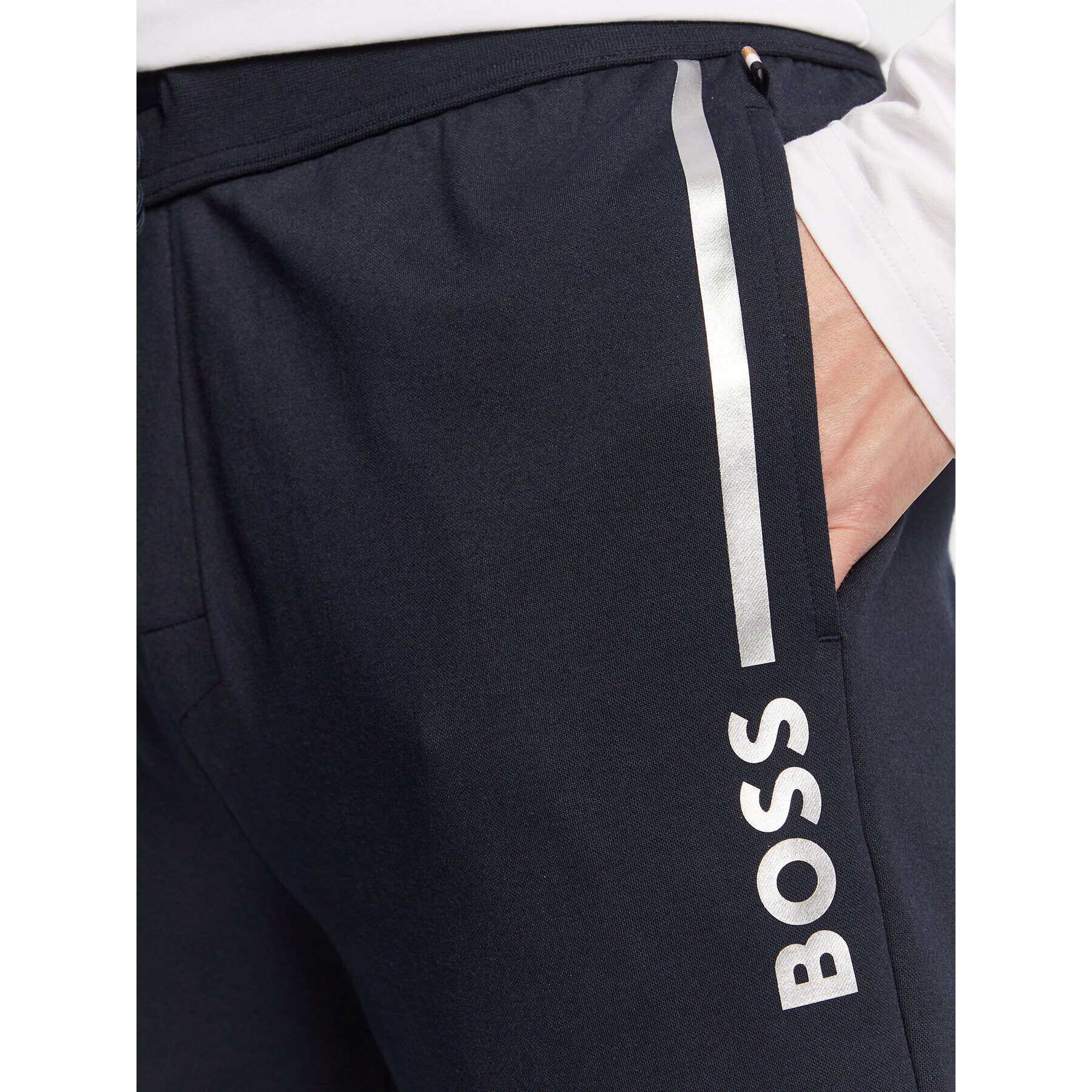 Boss Teplákové nohavice 50485946 Tmavomodrá Regular Fit - Pepit.sk