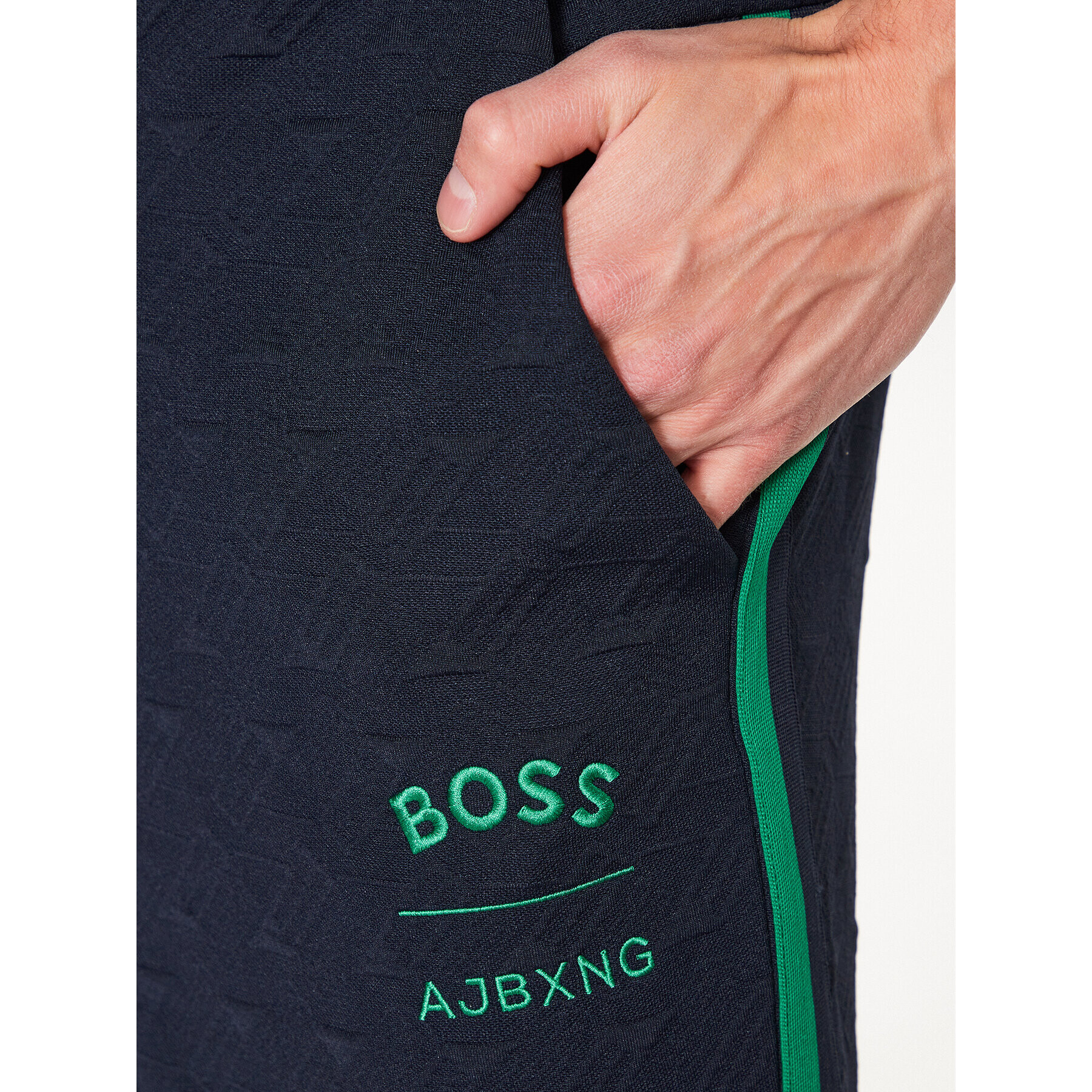 Boss Teplákové nohavice 50487678 Tmavomodrá Relaxed Fit - Pepit.sk