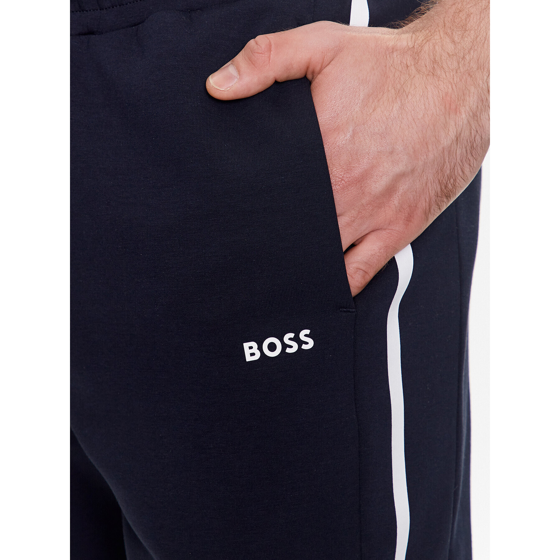 Boss Teplákové nohavice Hadiko 1 50492763 Tmavomodrá Regular Fit - Pepit.sk