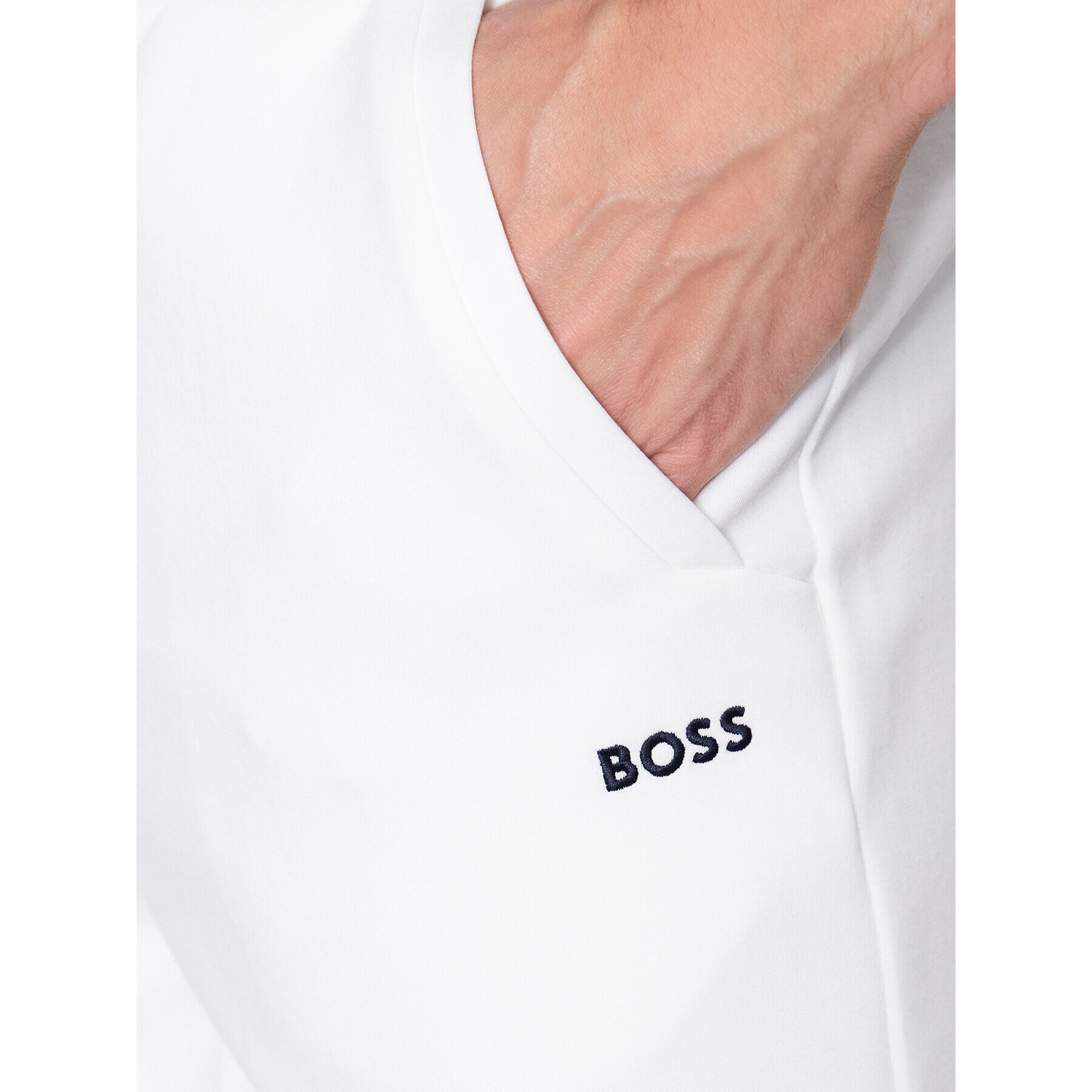 Boss Teplákové nohavice 50497184 Biela Regular Fit - Pepit.sk