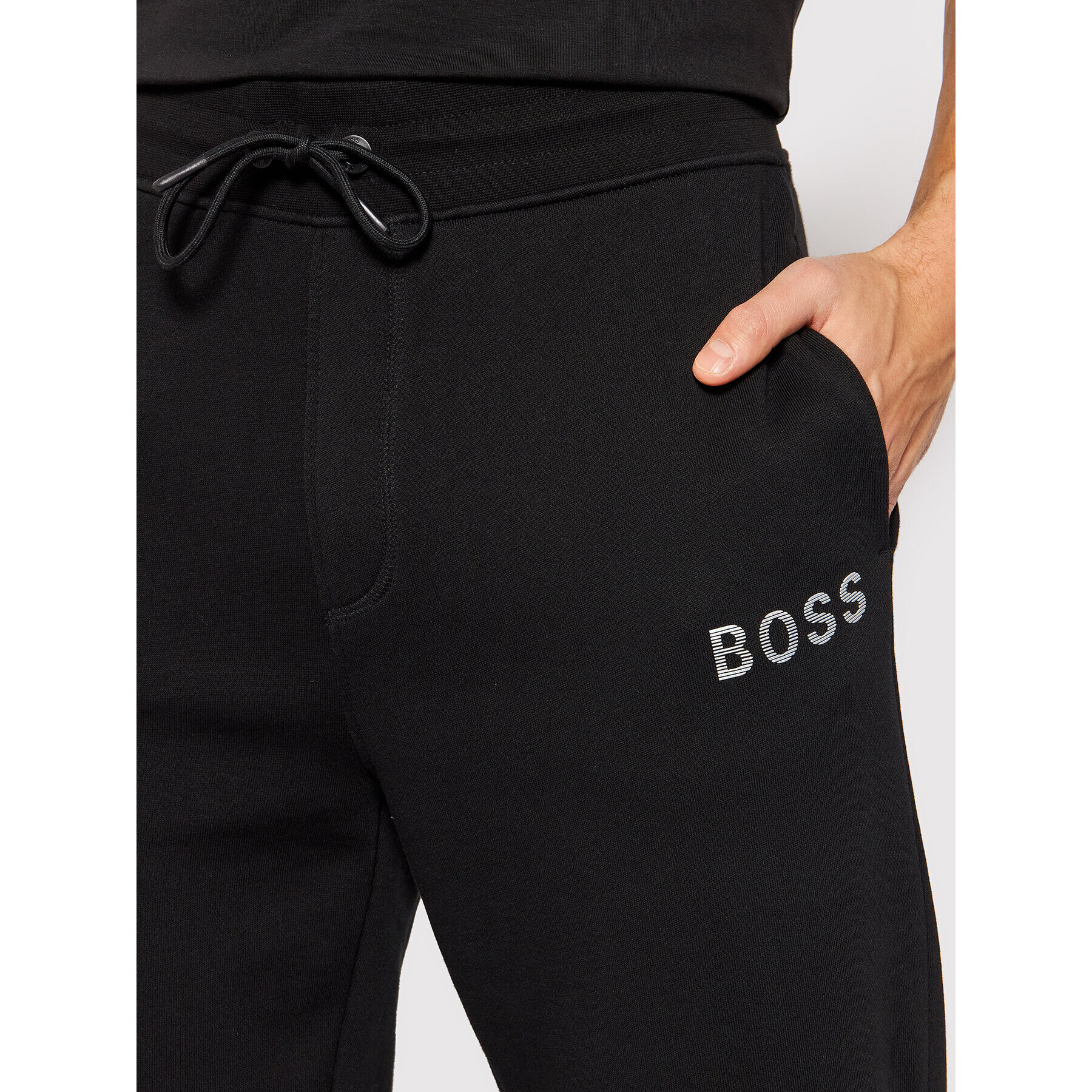 Boss Teplákové nohavice Julek_Za 50472238 Čierna Relaxed Fit - Pepit.sk