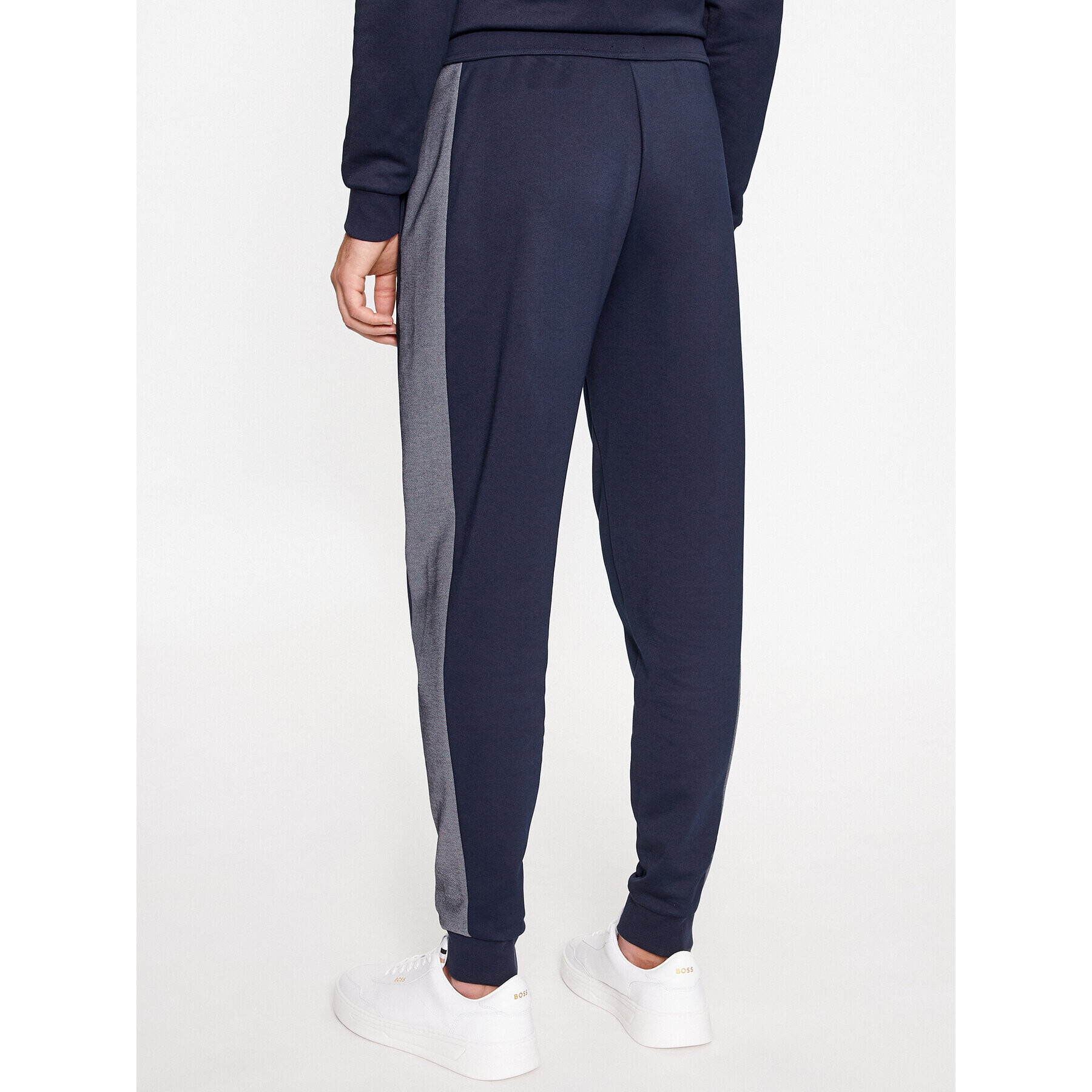 Boss Teplákové nohavice Tracksuit Pants 50503052 Tmavomodrá Regular Fit - Pepit.sk