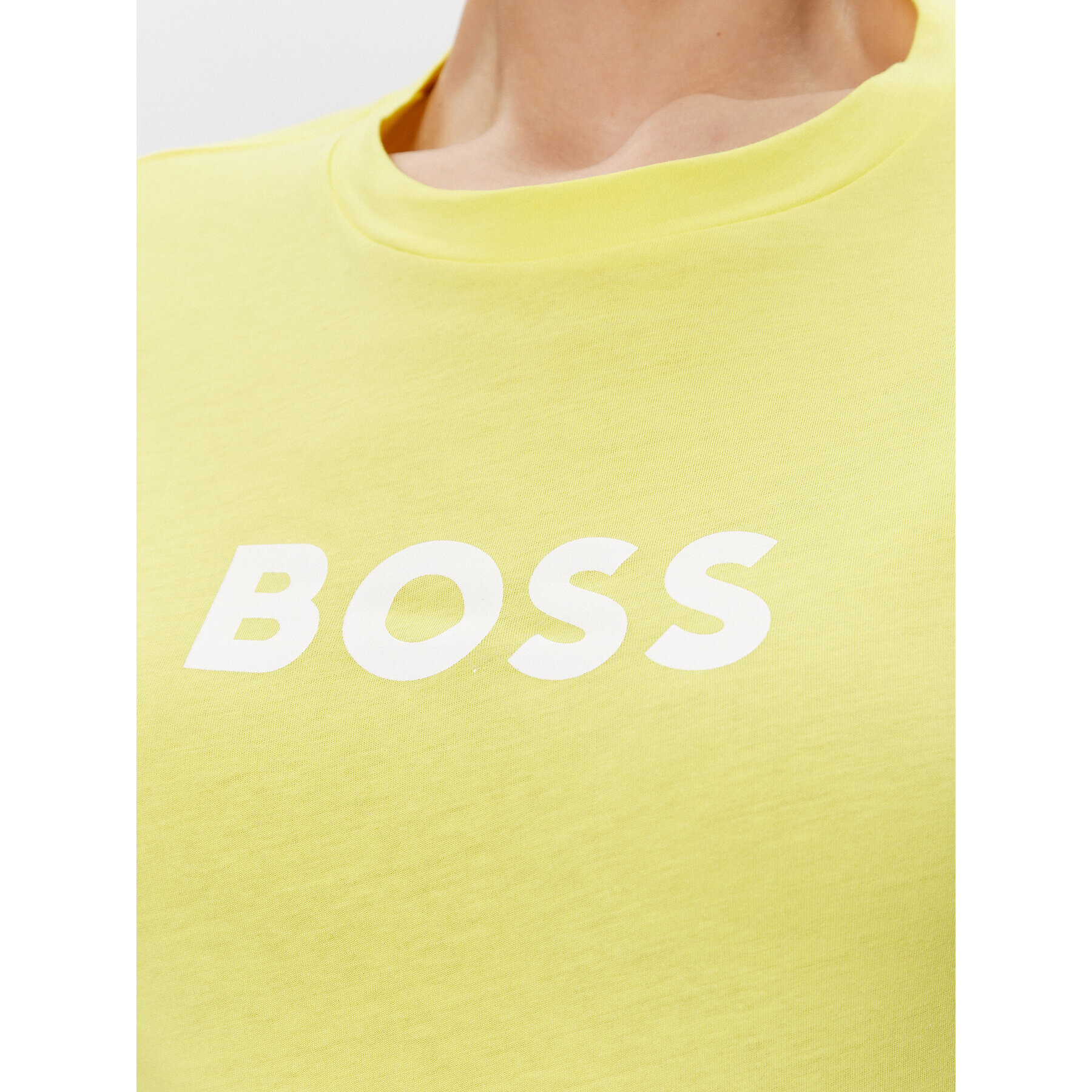 Boss Tričko 50468356 Žltá Regular Fit - Pepit.sk