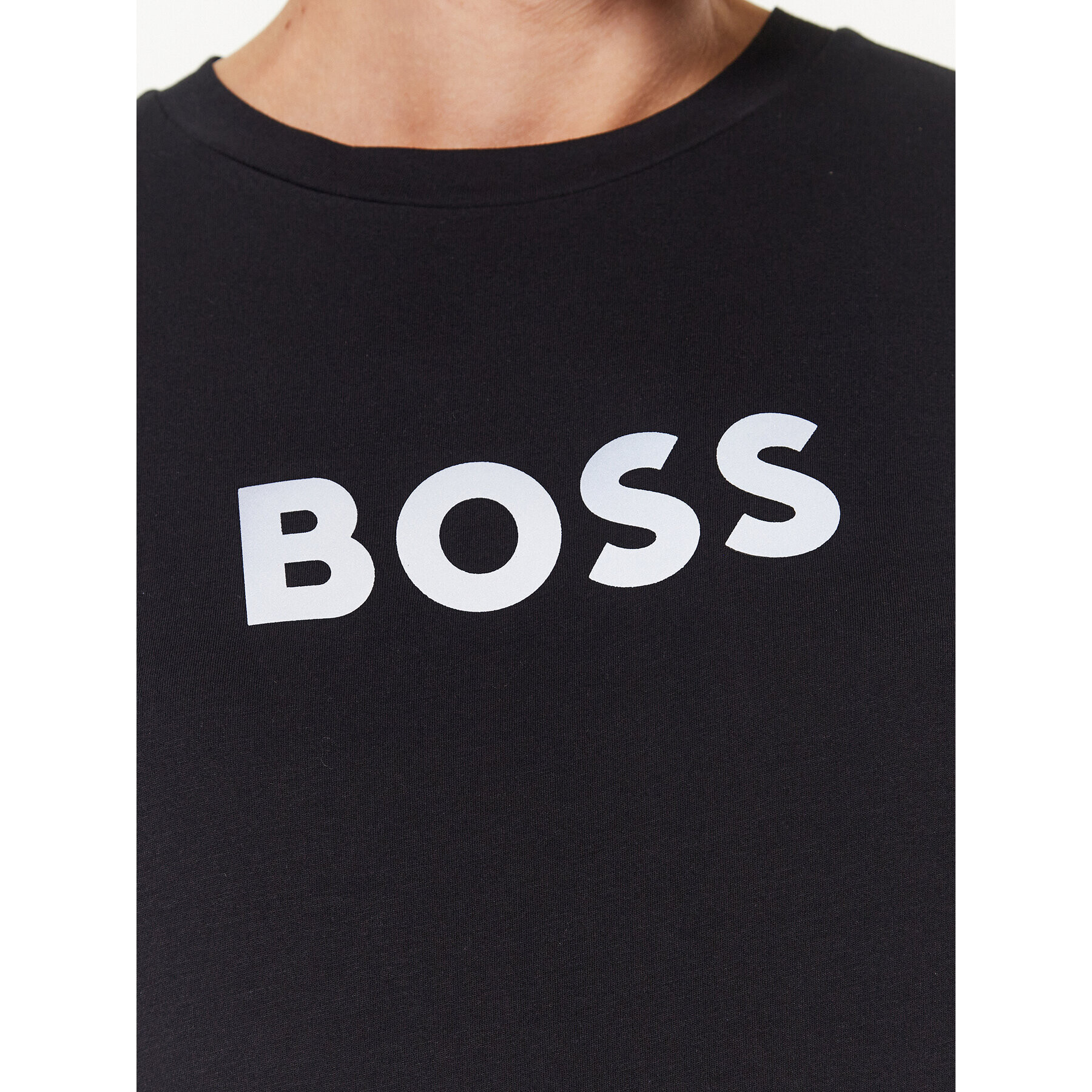 Boss Tričko 50492743 Čierna Slim Fit - Pepit.sk