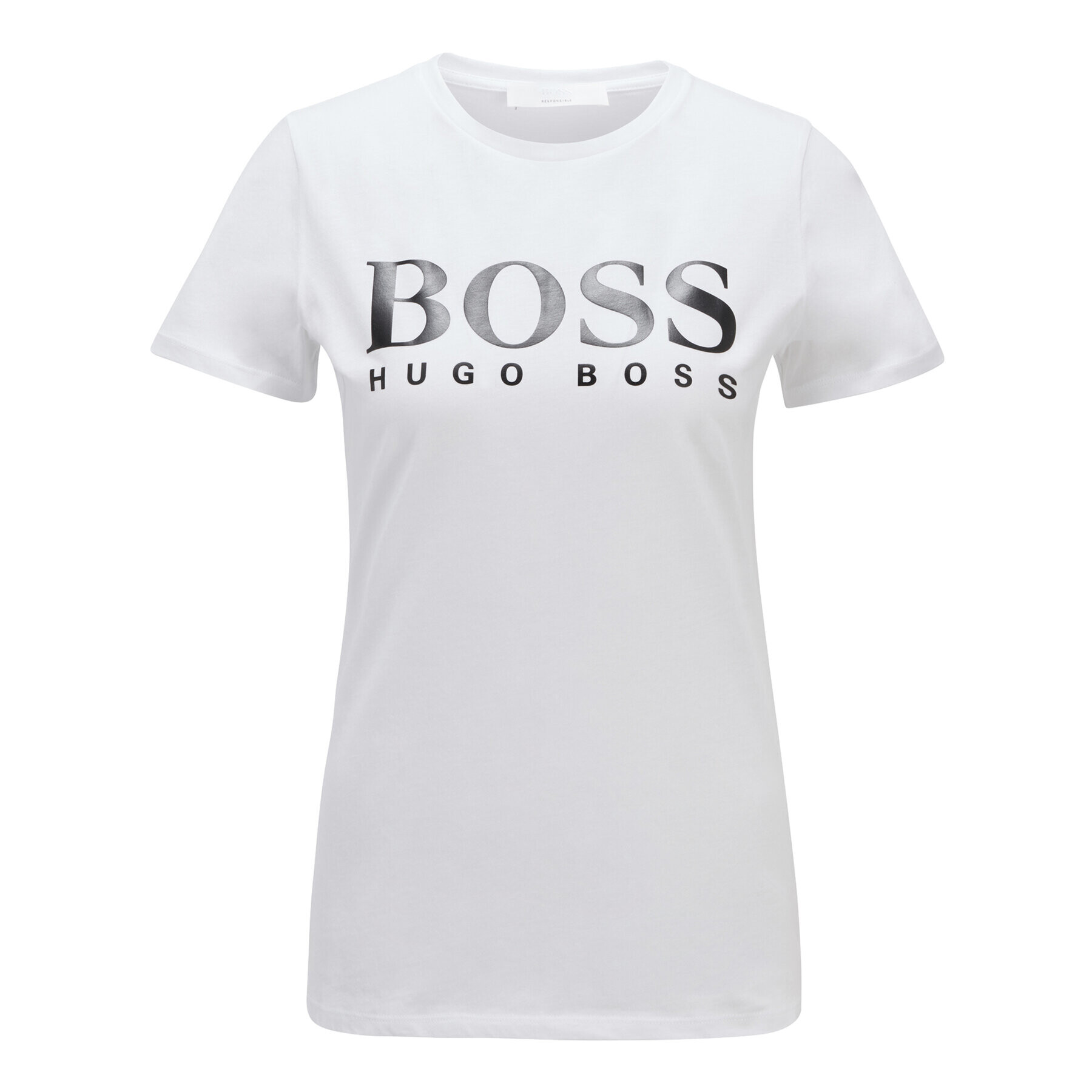 Boss Tričko C_Elogo 50436773 Biela Regular Fit - Pepit.sk