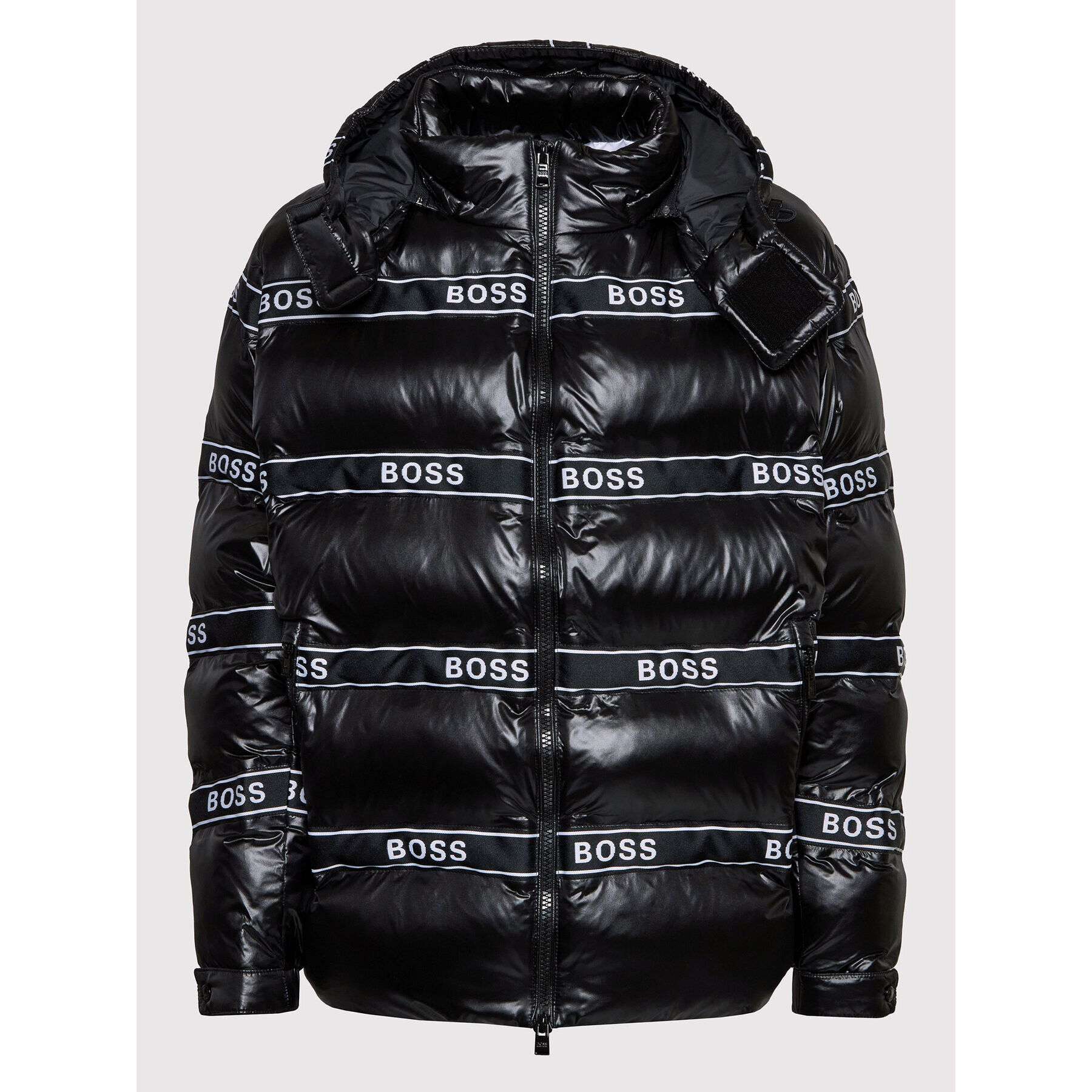 Boss Vatovaná bunda Dobel_Hc 50461455 Čierna Regular Fit - Pepit.sk