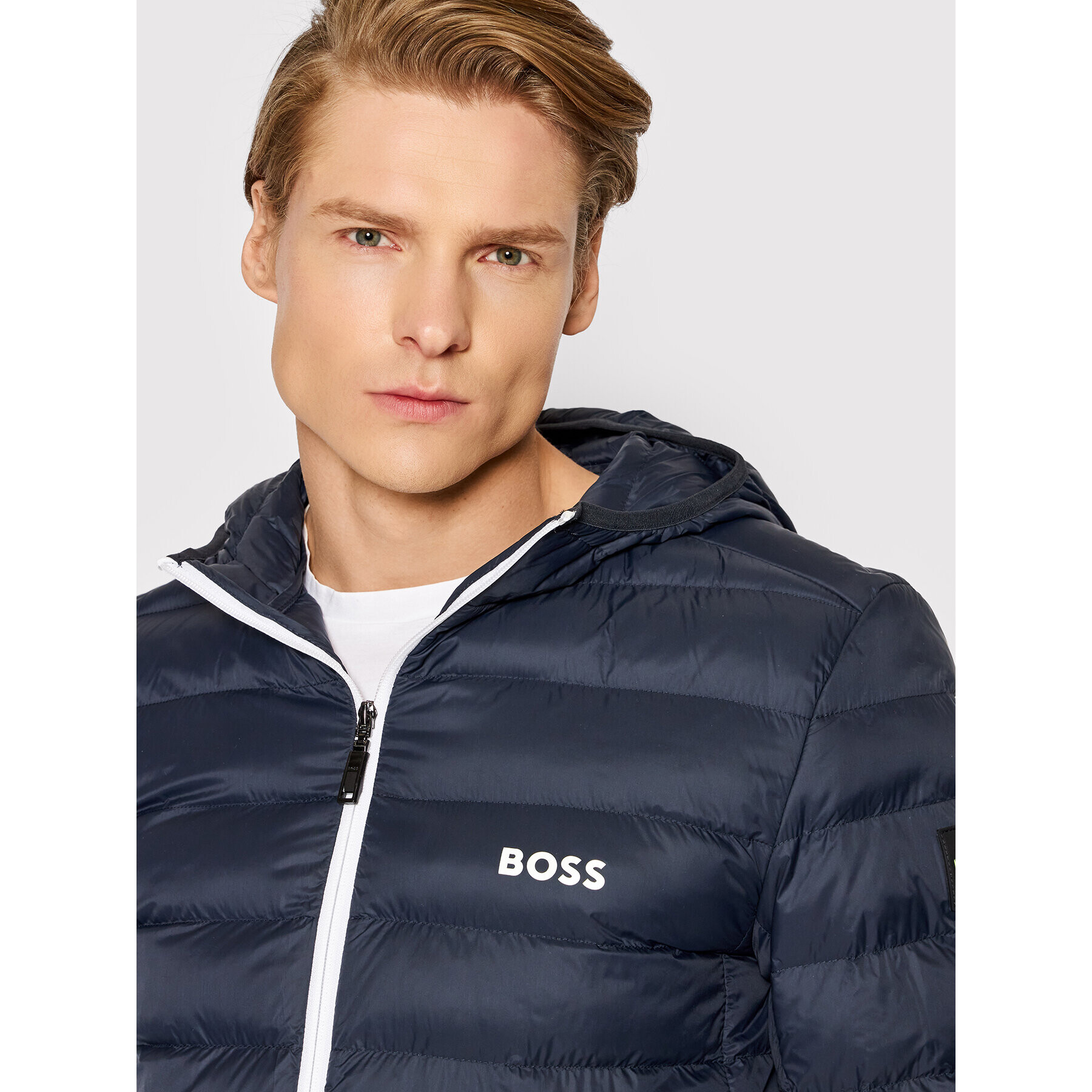 Boss Vatovaná bunda J_Thor 50472472 Tmavomodrá Regular Fit - Pepit.sk