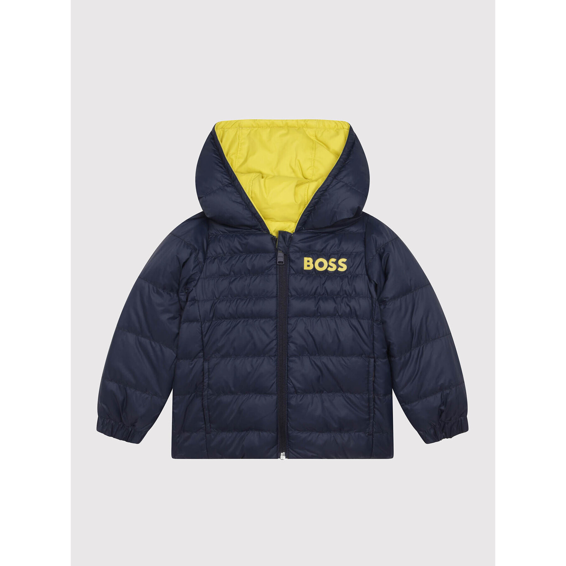 Boss Vatovaná bunda J06254 M Žltá Regular Fit - Pepit.sk