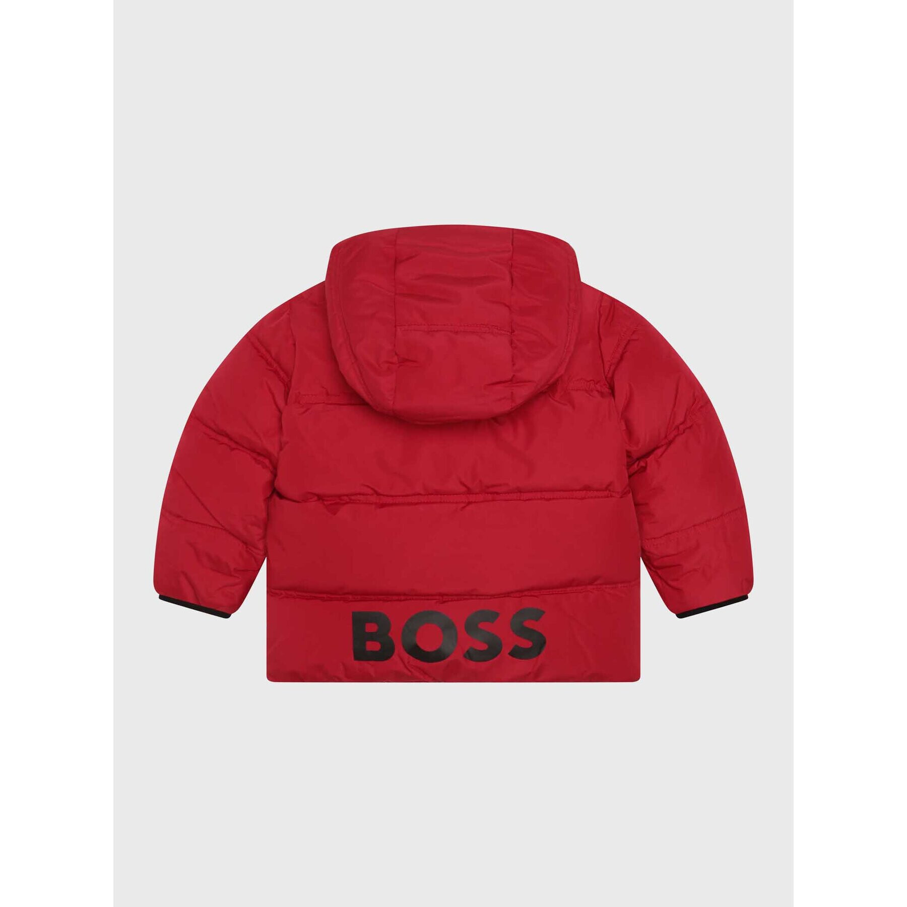 Boss Vatovaná bunda J06255 M Červená Regular Fit - Pepit.sk