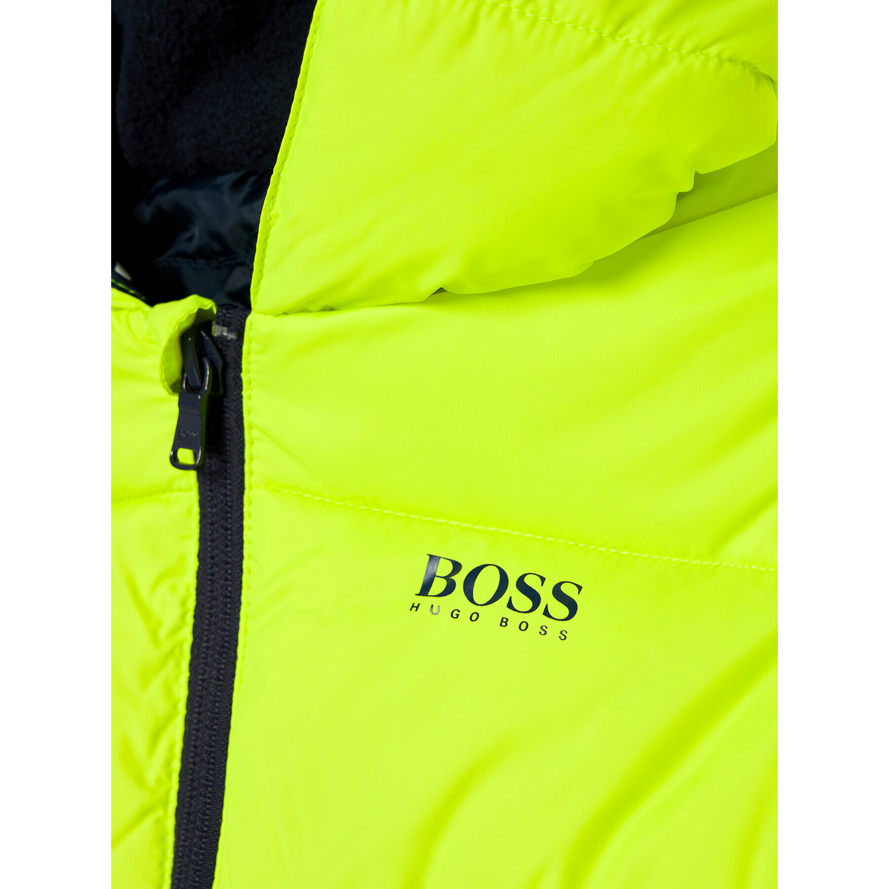 Boss Vatovaná bunda J26417 S Zelená Regular Fit - Pepit.sk