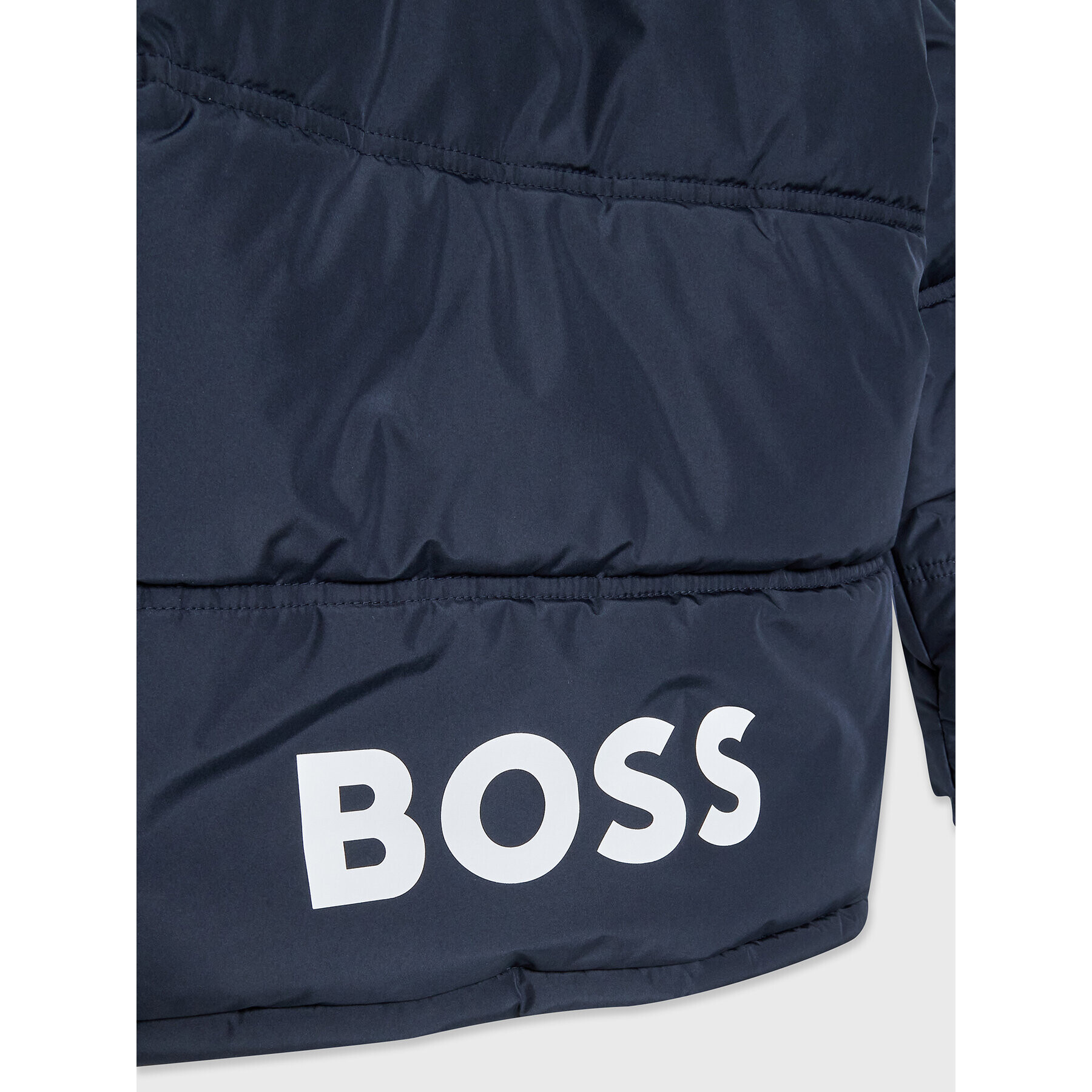 Boss Vatovaná bunda J26488 M Tmavomodrá Regular Fit - Pepit.sk