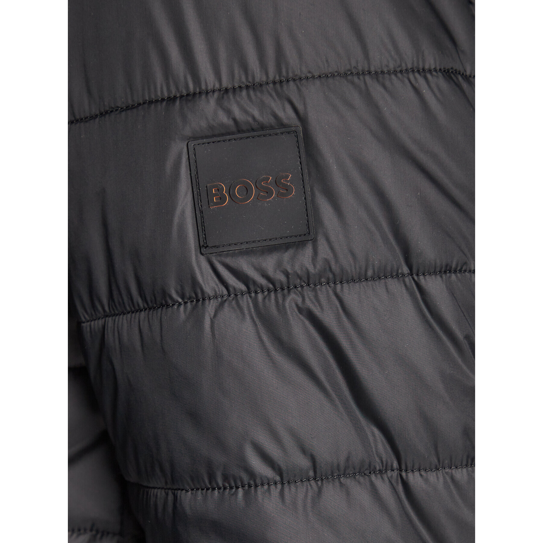 Boss Vatovaná bunda Optimus 50481536 Čierna Slim Fit - Pepit.sk