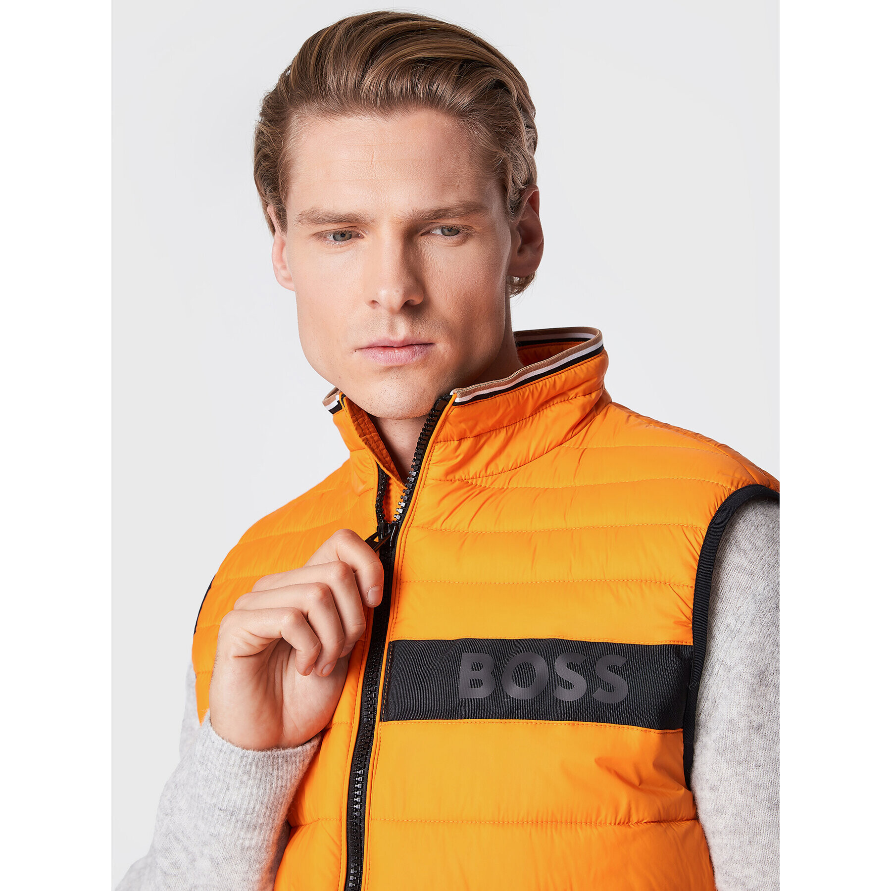 Boss Vesta Darolan 50464300 Oranžová Regular Fit - Pepit.sk