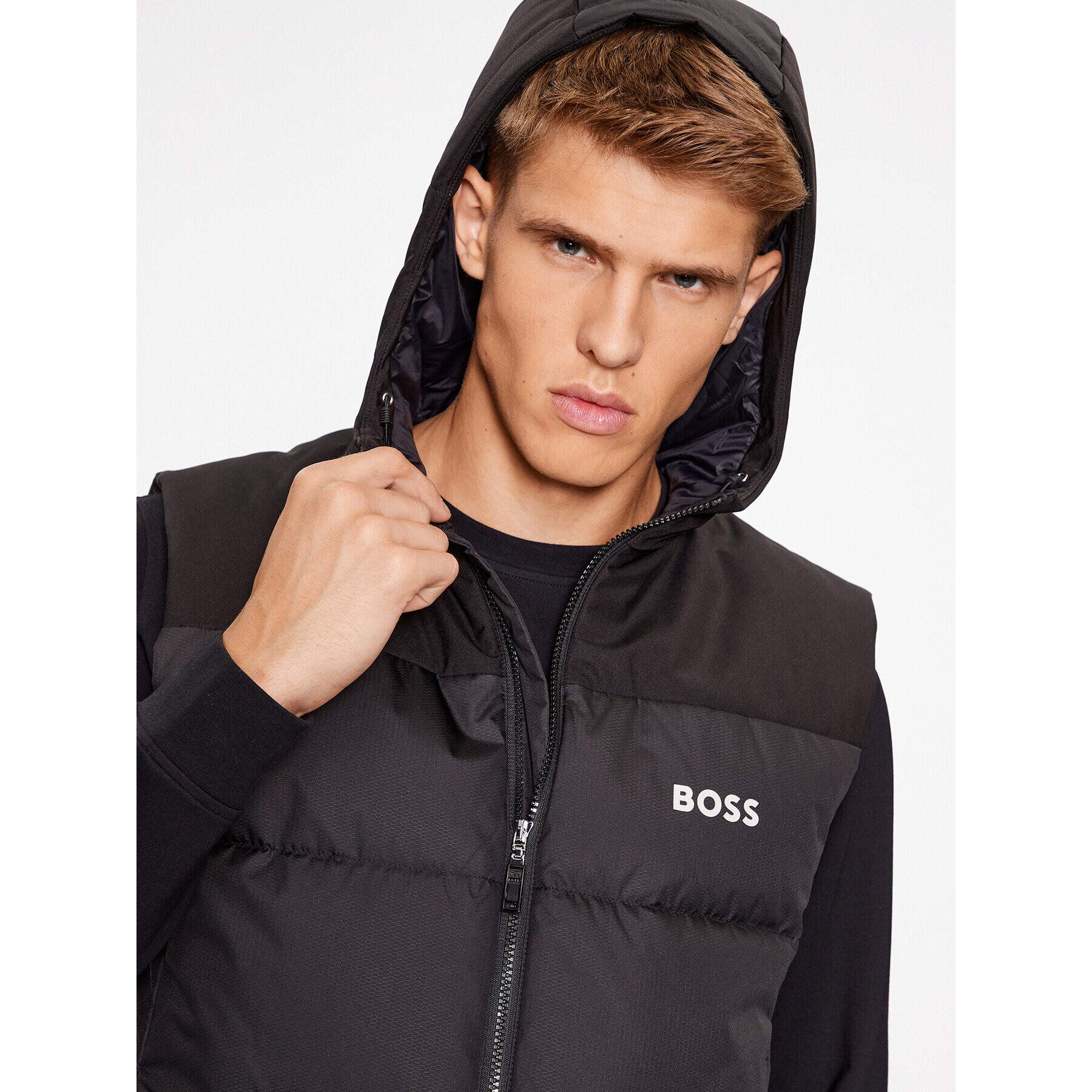 Boss Vesta V_Hamar1 50497645 Čierna Regular Fit - Pepit.sk