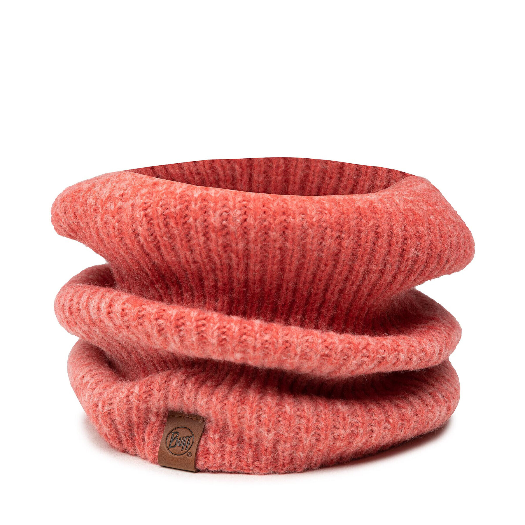 Buff Komínový šál Knitted & Fleece Neckwarmer 123520.538.10.00 Ružová - Pepit.sk