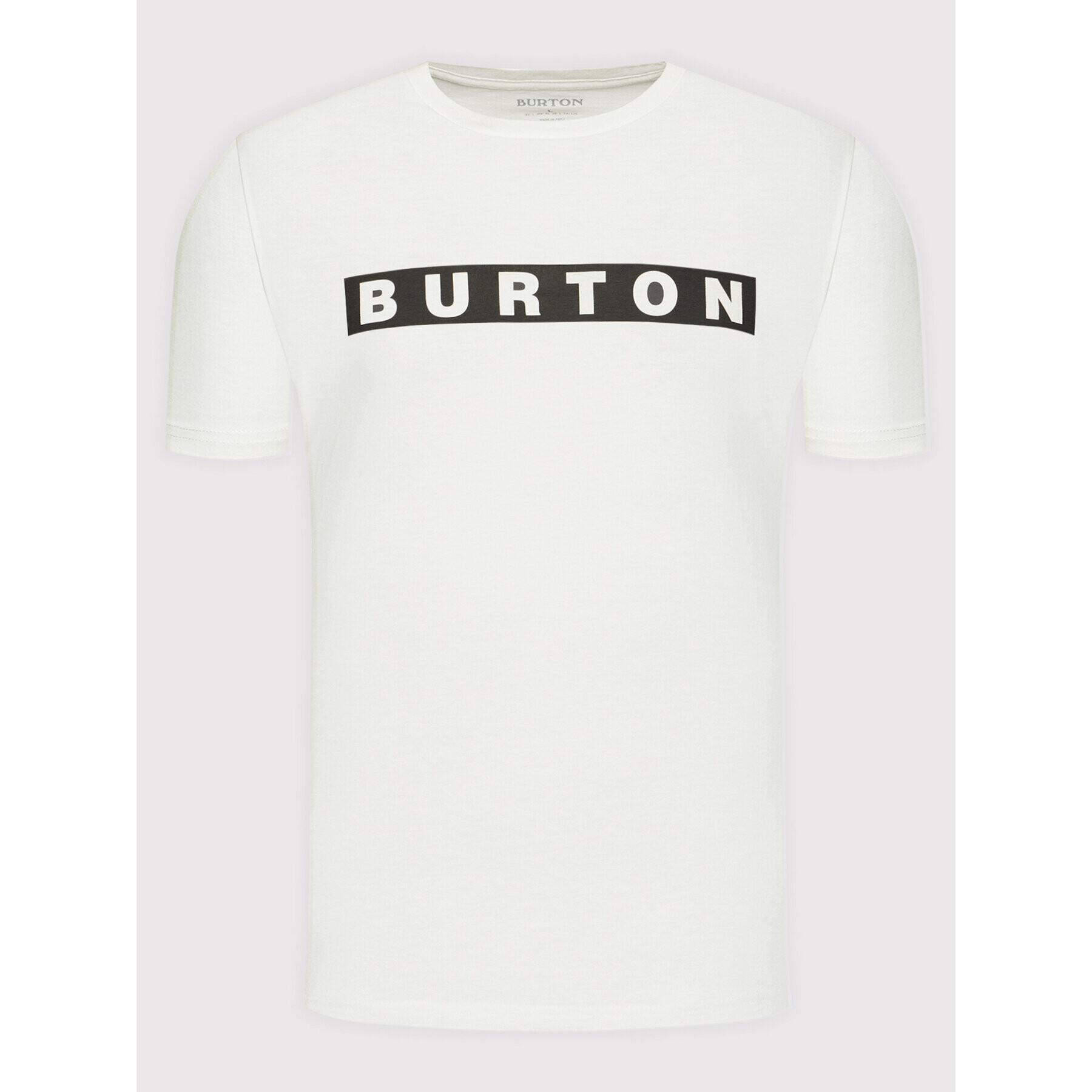 Burton Tričko Vault 20376107100 Biela Regular Fit - Pepit.sk