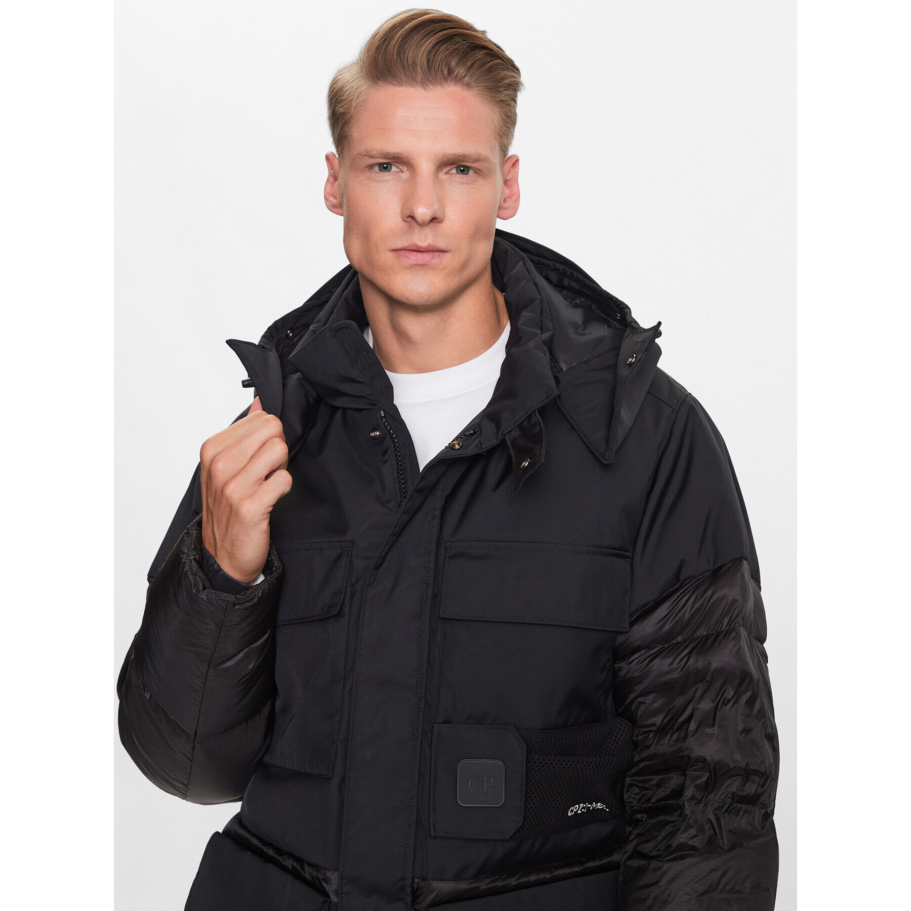 C.P. Company Parka Dynatec 13CMOW036A 006352M Čierna Regular Fit - Pepit.sk