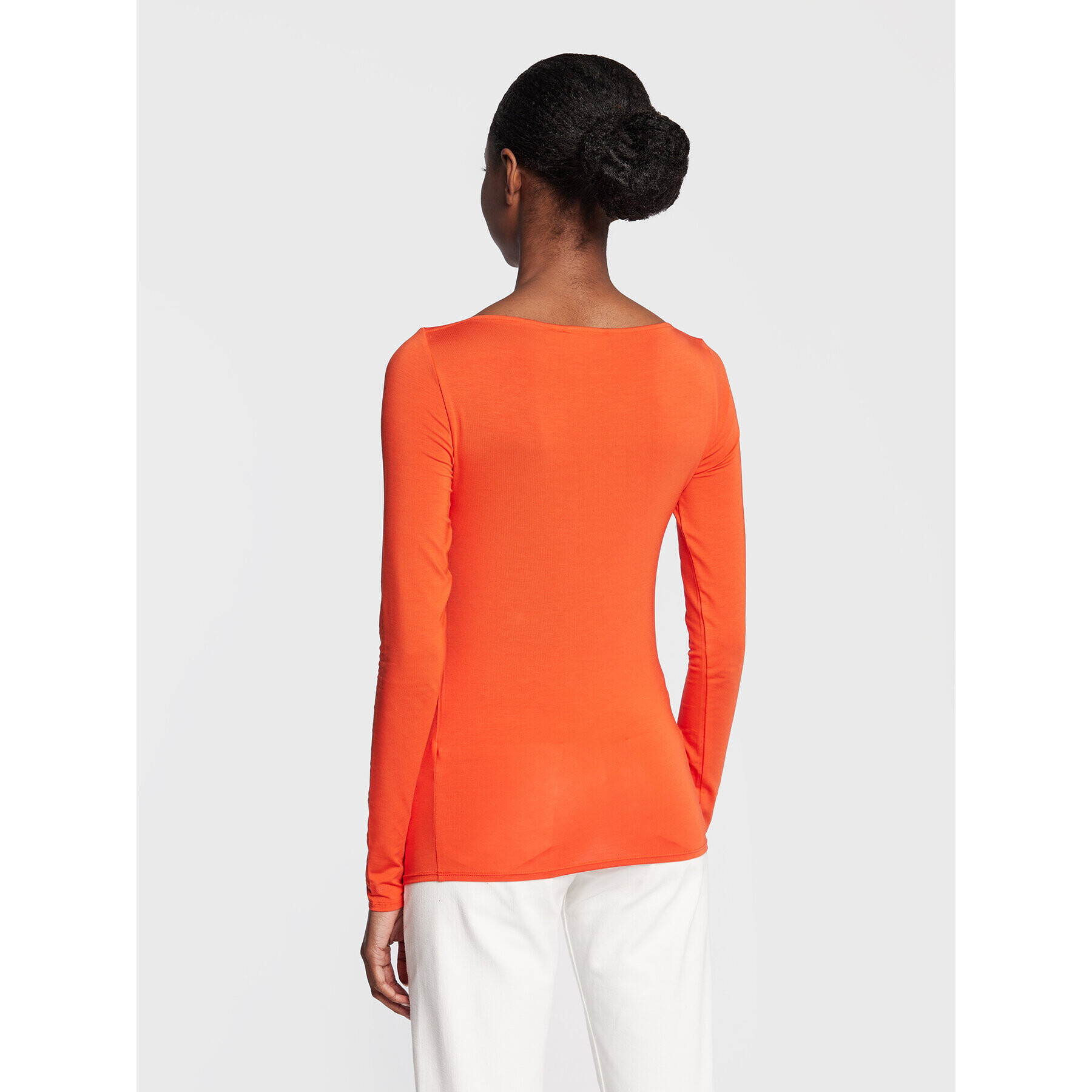 Calvin Klein Blúzka K20K204781 Oranžová Slim Fit - Pepit.sk