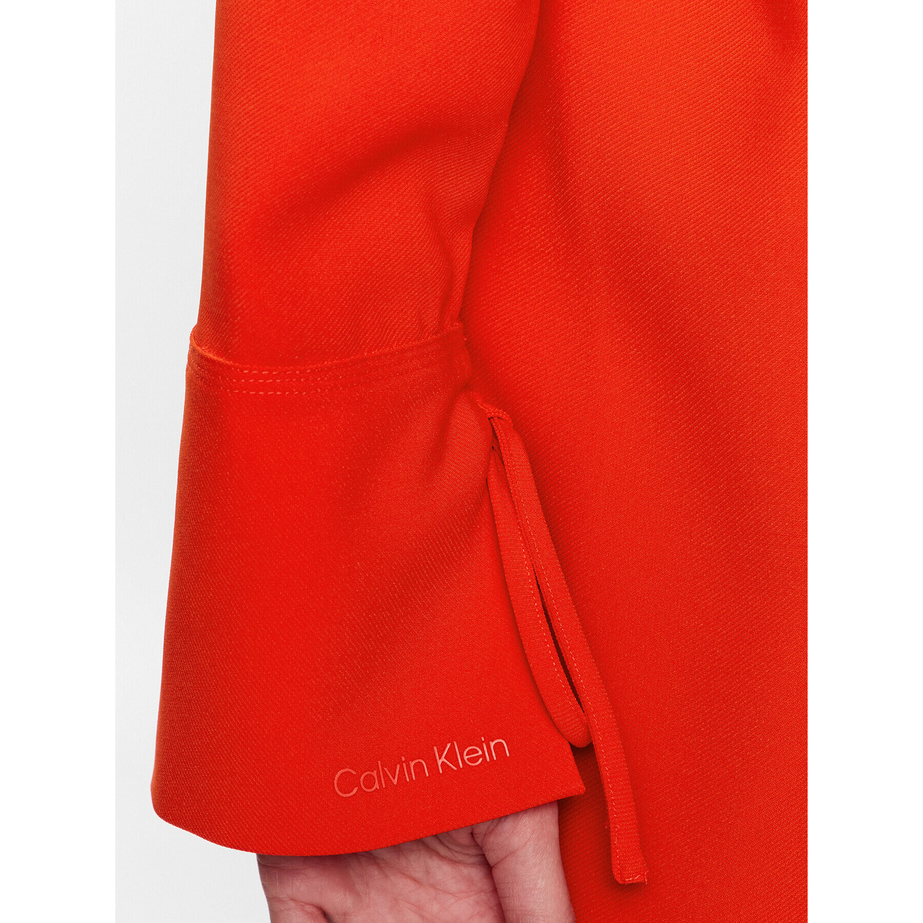 Calvin Klein Blúzka K20K205688 Oranžová Regular Fit - Pepit.sk