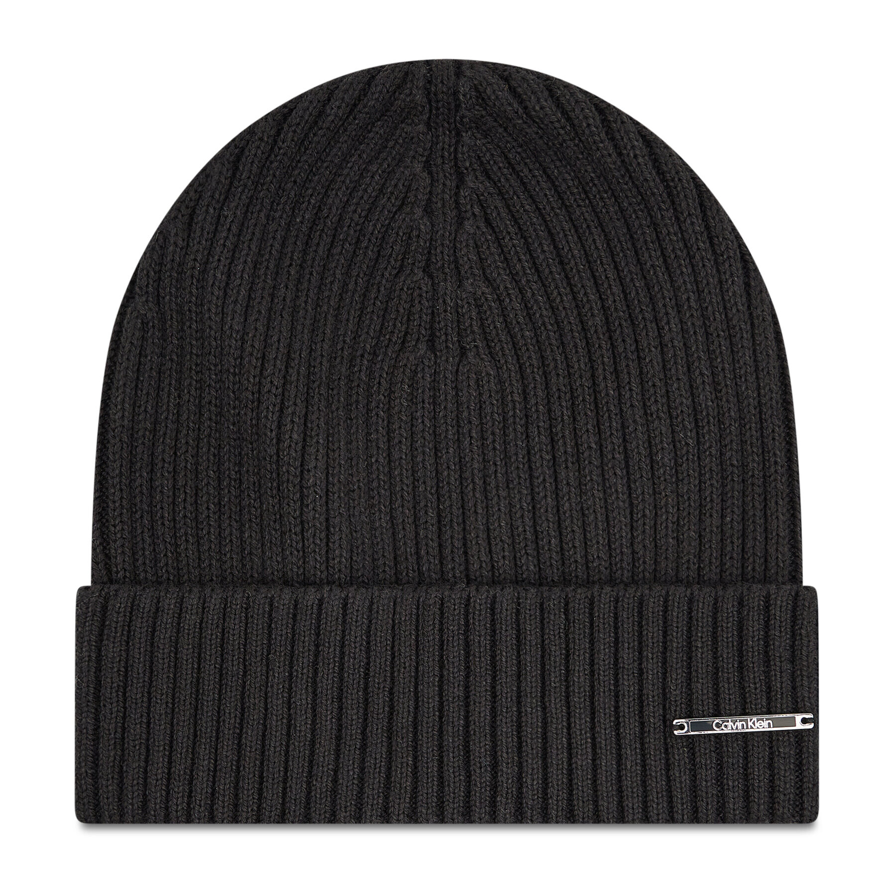 Calvin Klein Čiapka Basic Rib Beanie K50K507496 Čierna - Pepit.sk