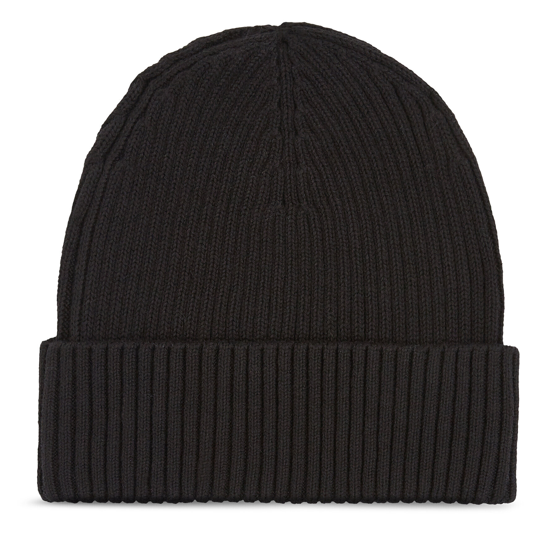 Calvin Klein Čiapka Classic Cotton Rib Beanie K50K510982 Čierna - Pepit.sk