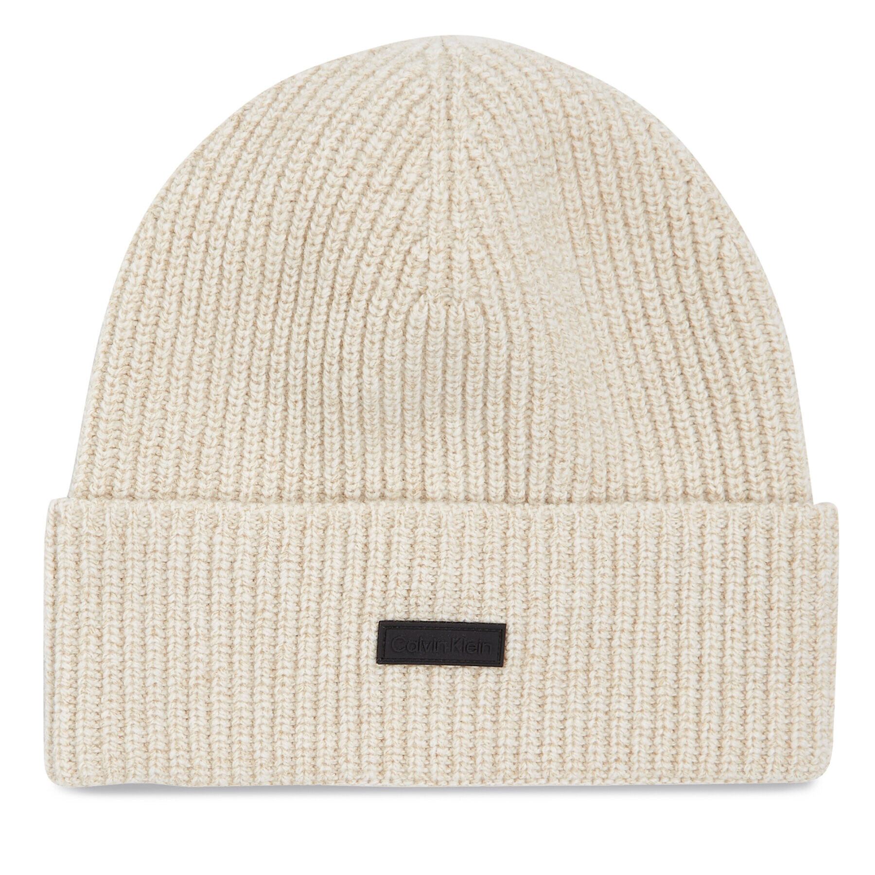 Calvin Klein Čiapka Daddy Wool Beanie K50K510984 Écru - Pepit.sk