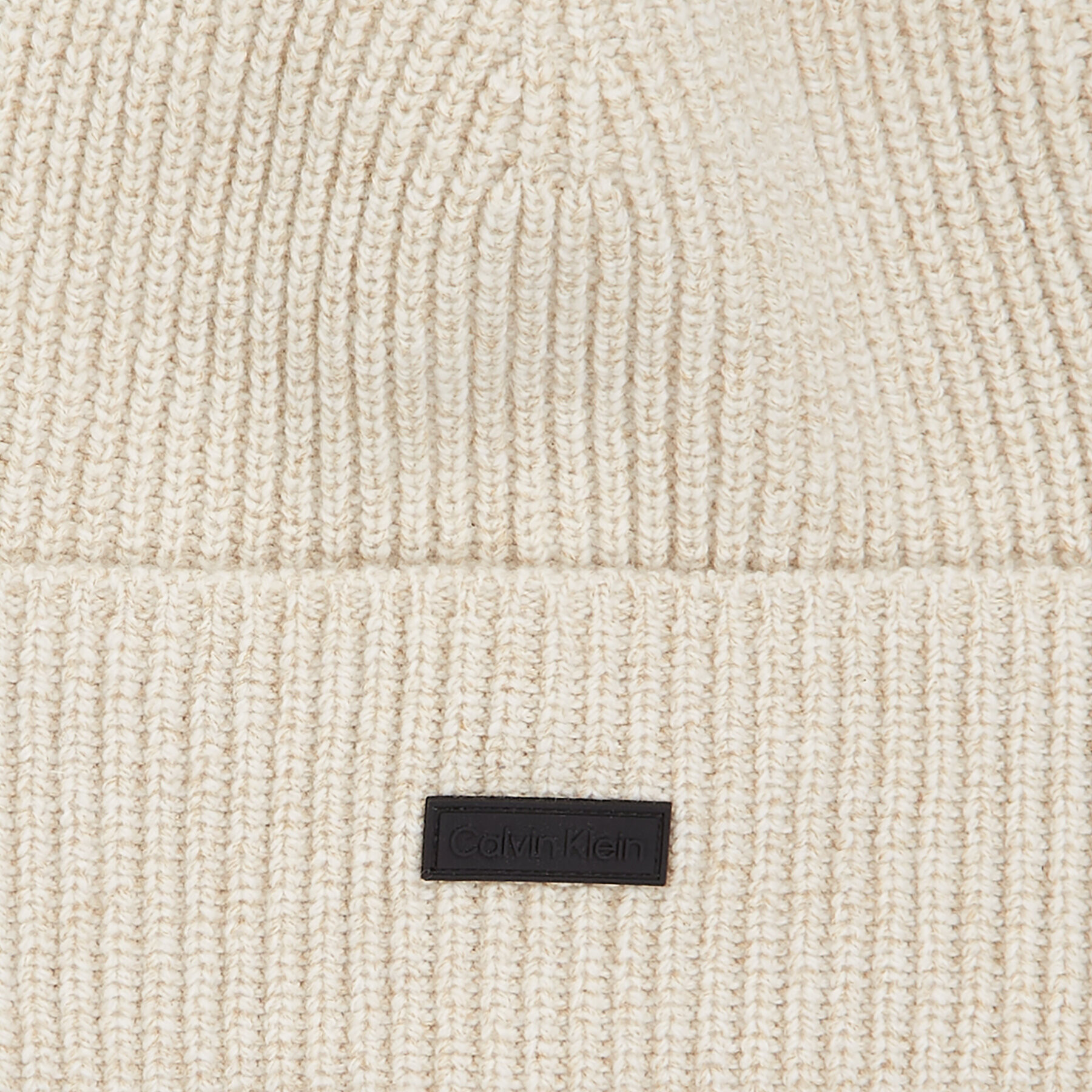 Calvin Klein Čiapka Daddy Wool Beanie K50K510984 Écru - Pepit.sk