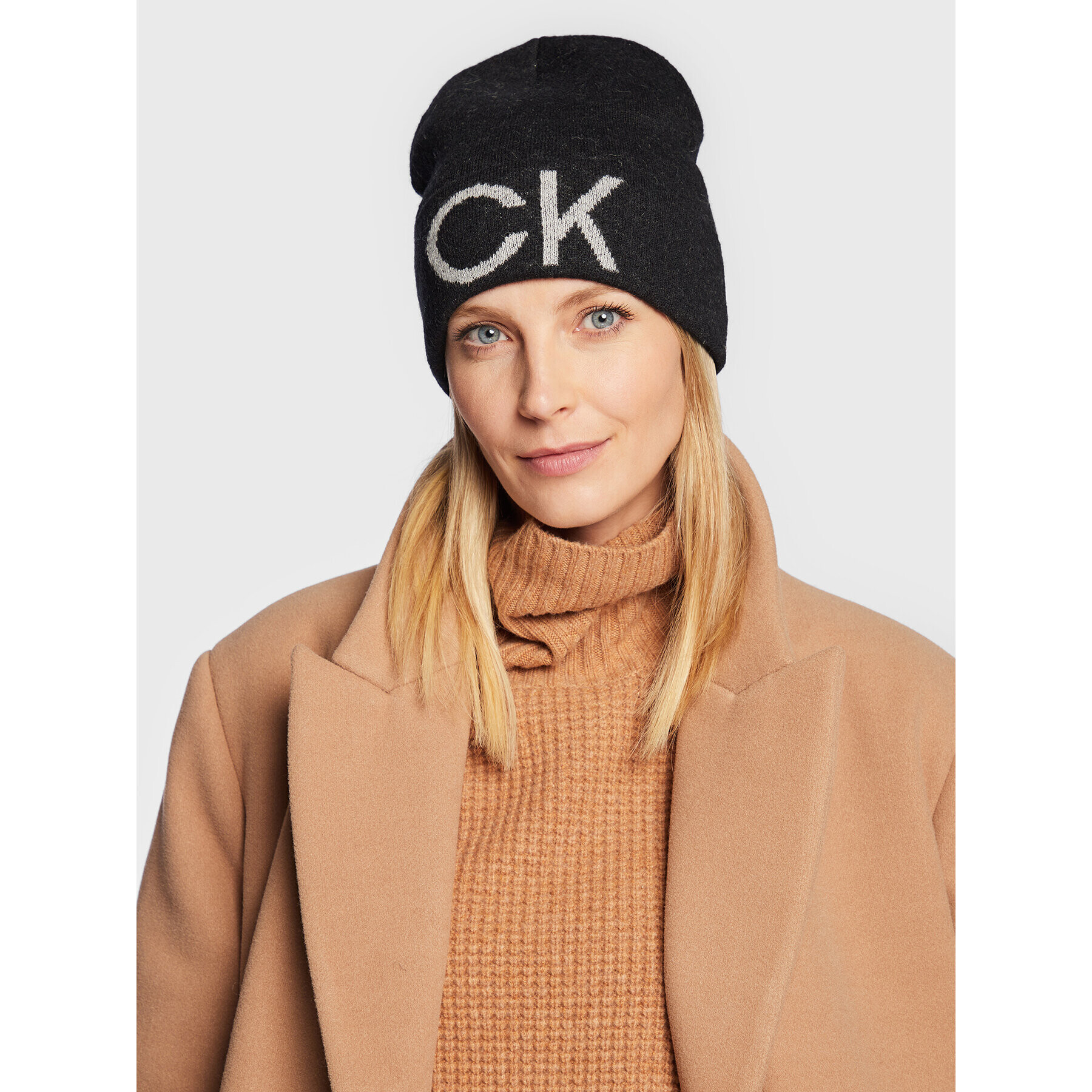 Calvin Klein Čiapka Elevated Monogram K60K609972 Čierna - Pepit.sk