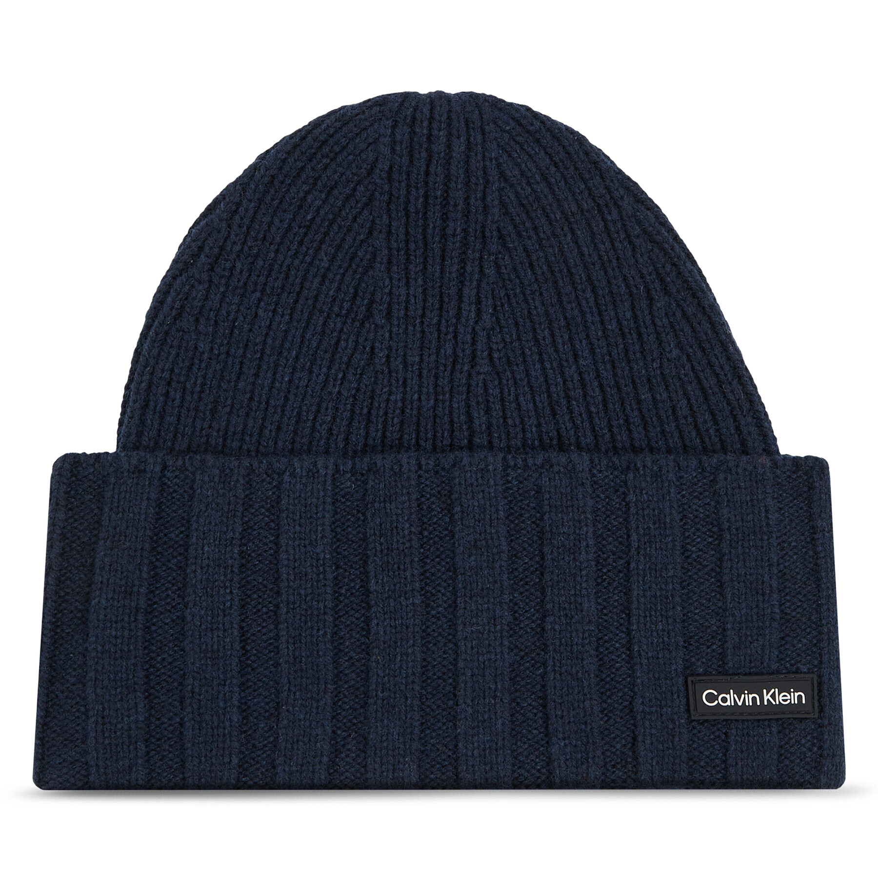 Calvin Klein Čiapka Elevated Rib Beanie K50K510985 Tmavomodrá - Pepit.sk