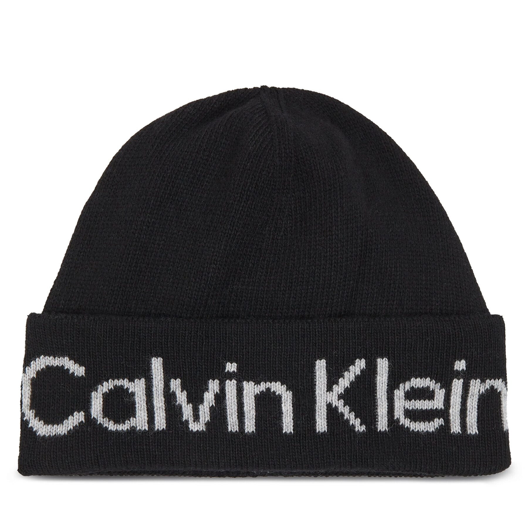 Calvin Klein Čiapka Logo Reverso Tonal Beanie K60K611151 Čierna - Pepit.sk