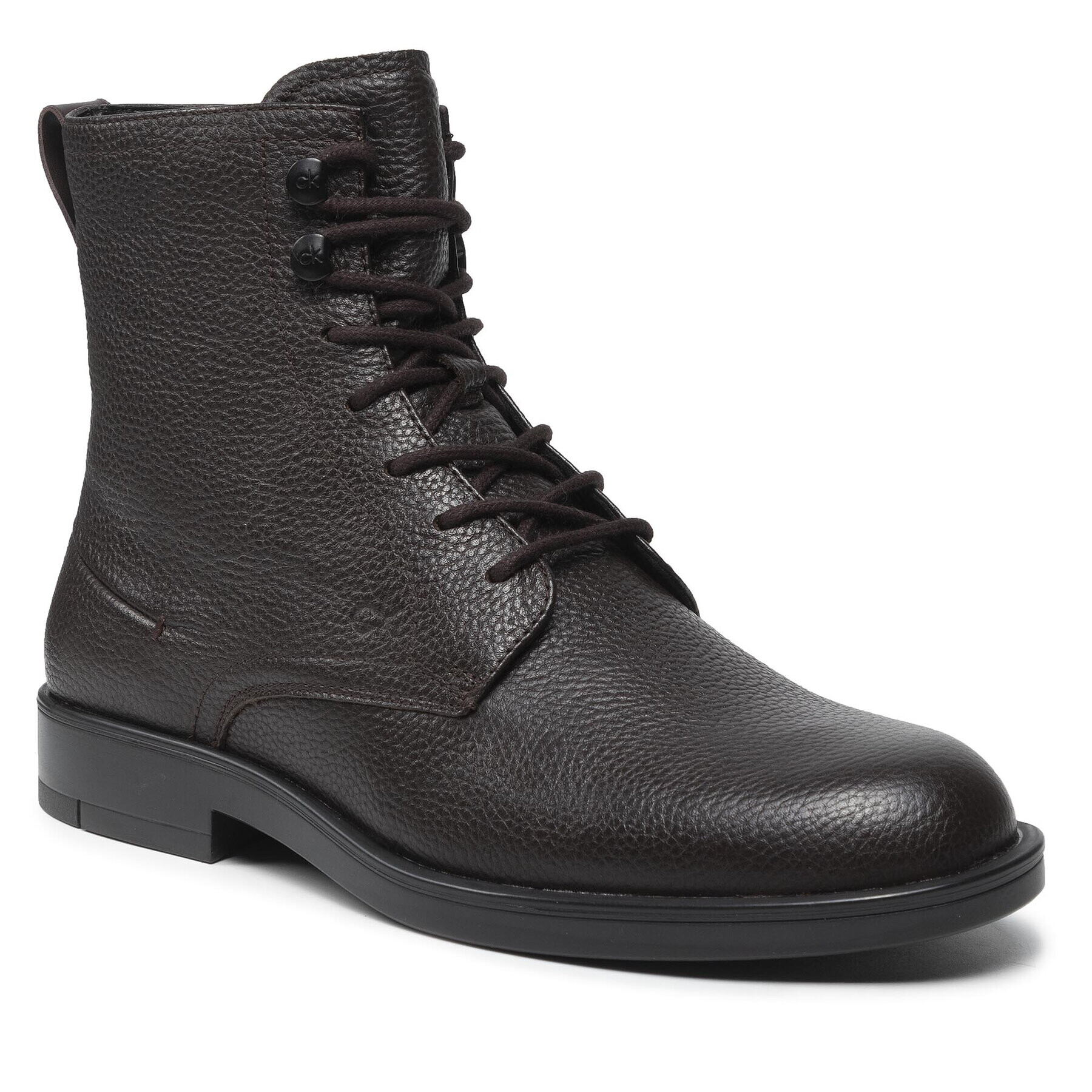 Calvin Klein Čižmy Lace Up Boot Pb HM0HM00297 Hnedá - Pepit.sk