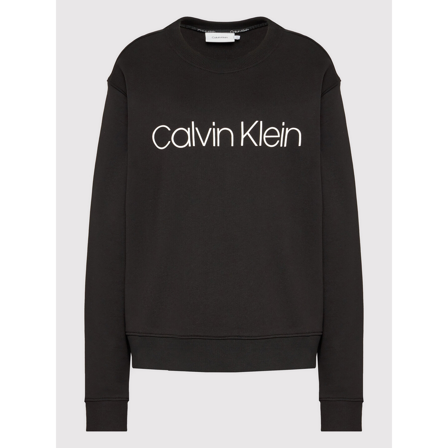 Calvin Klein Curve Mikina Inclusive Core Logo K20K203634 Čierna Regular Fit - Pepit.sk