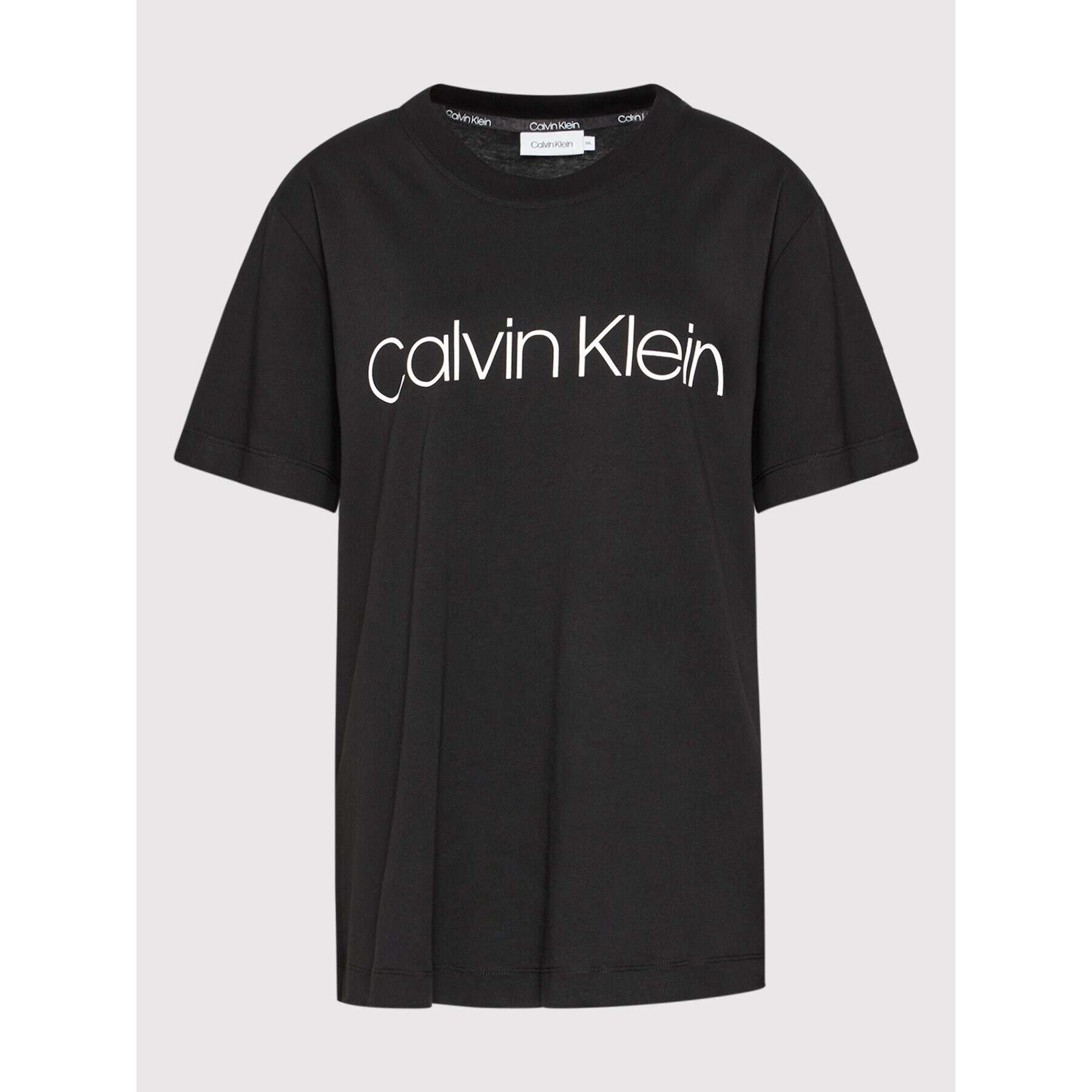 Calvin Klein Curve Tričko Inclusive K20K203633 Čierna Regular Fit - Pepit.sk