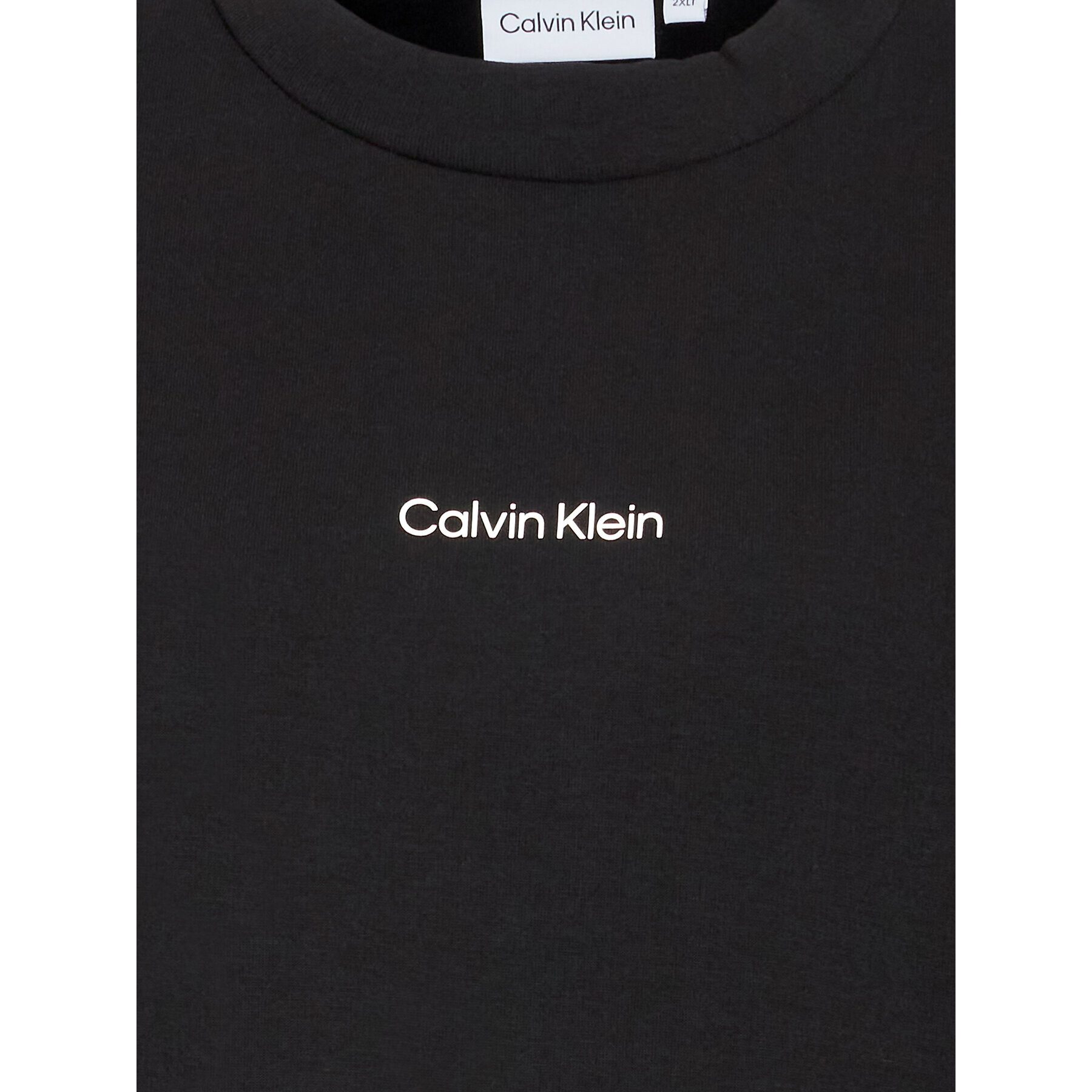 Calvin Klein Curve Úpletové šaty Inclu Micro Logo K20K205474 Čierna Regular Fit - Pepit.sk