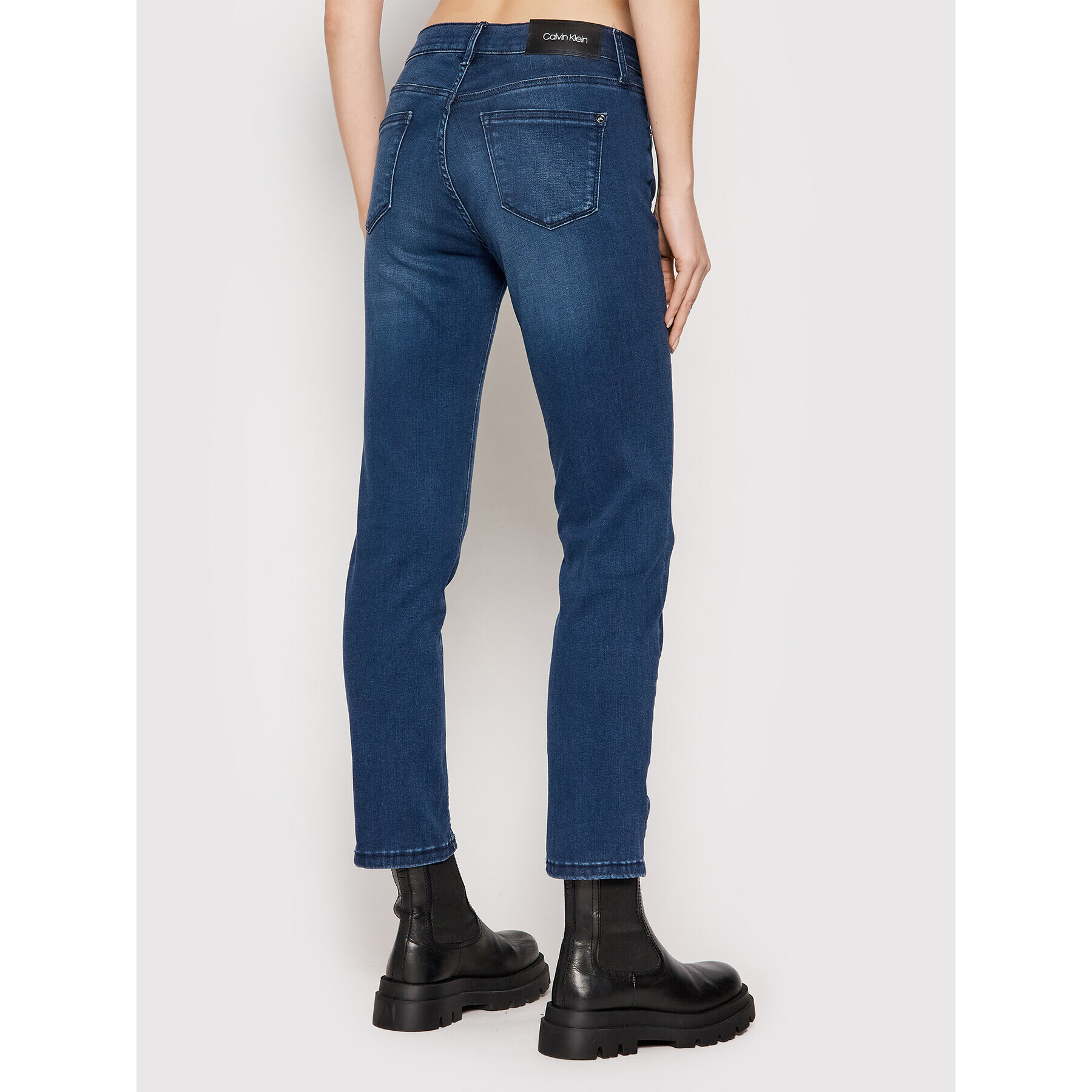 Calvin Klein Džínsy K20K203373 Tmavomodrá Slim Fit - Pepit.sk