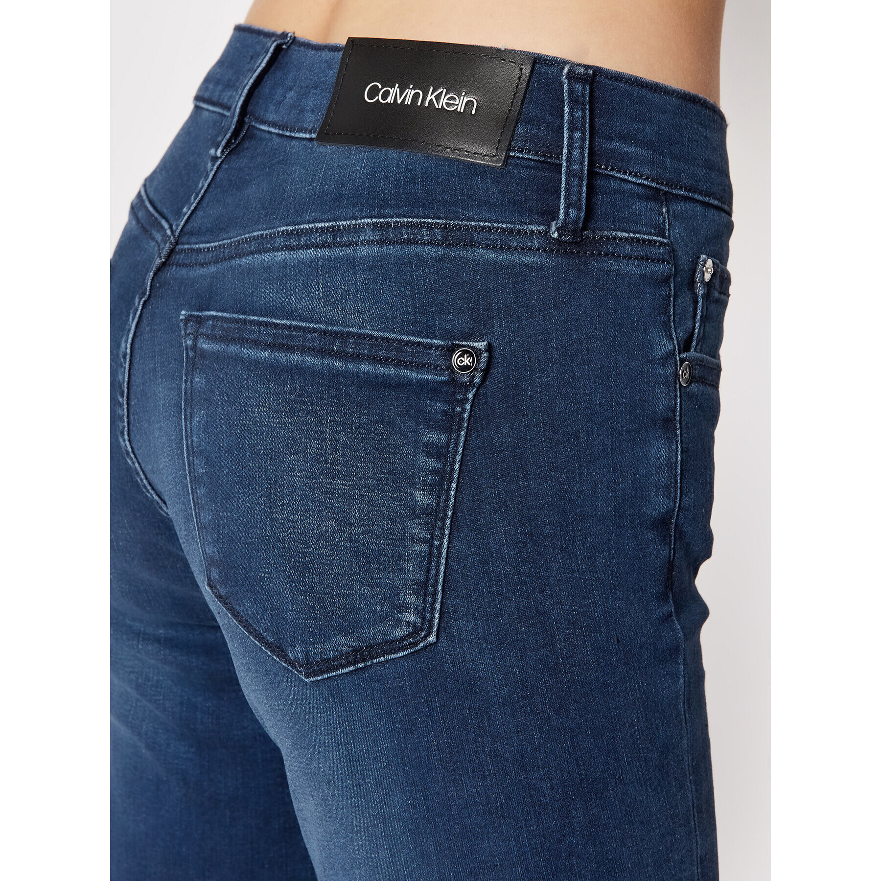 Calvin Klein Džínsy K20K203373 Tmavomodrá Slim Fit - Pepit.sk