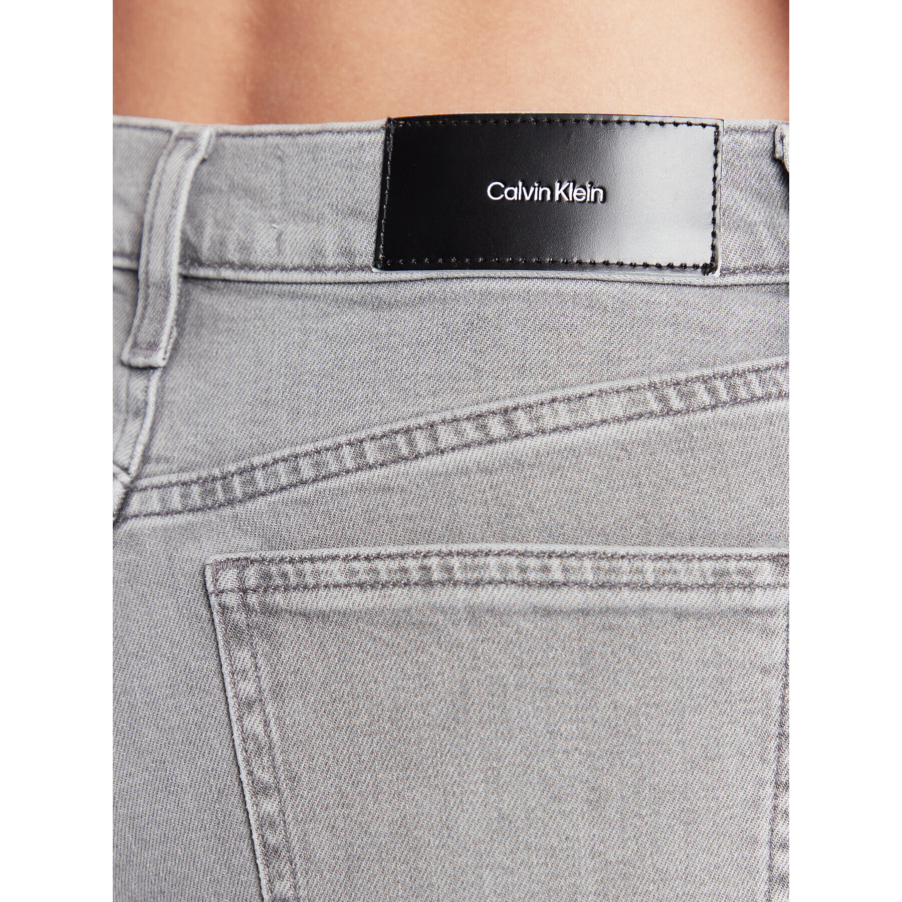 Calvin Klein Džínsy K20K204514 Sivá Slim Fit - Pepit.sk