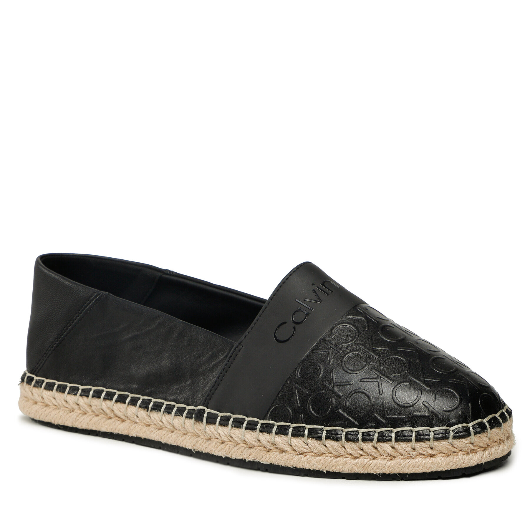 Calvin Klein Espadrilky Espadrille - Hf Moo HW0HW01456 Čierna - Pepit.sk