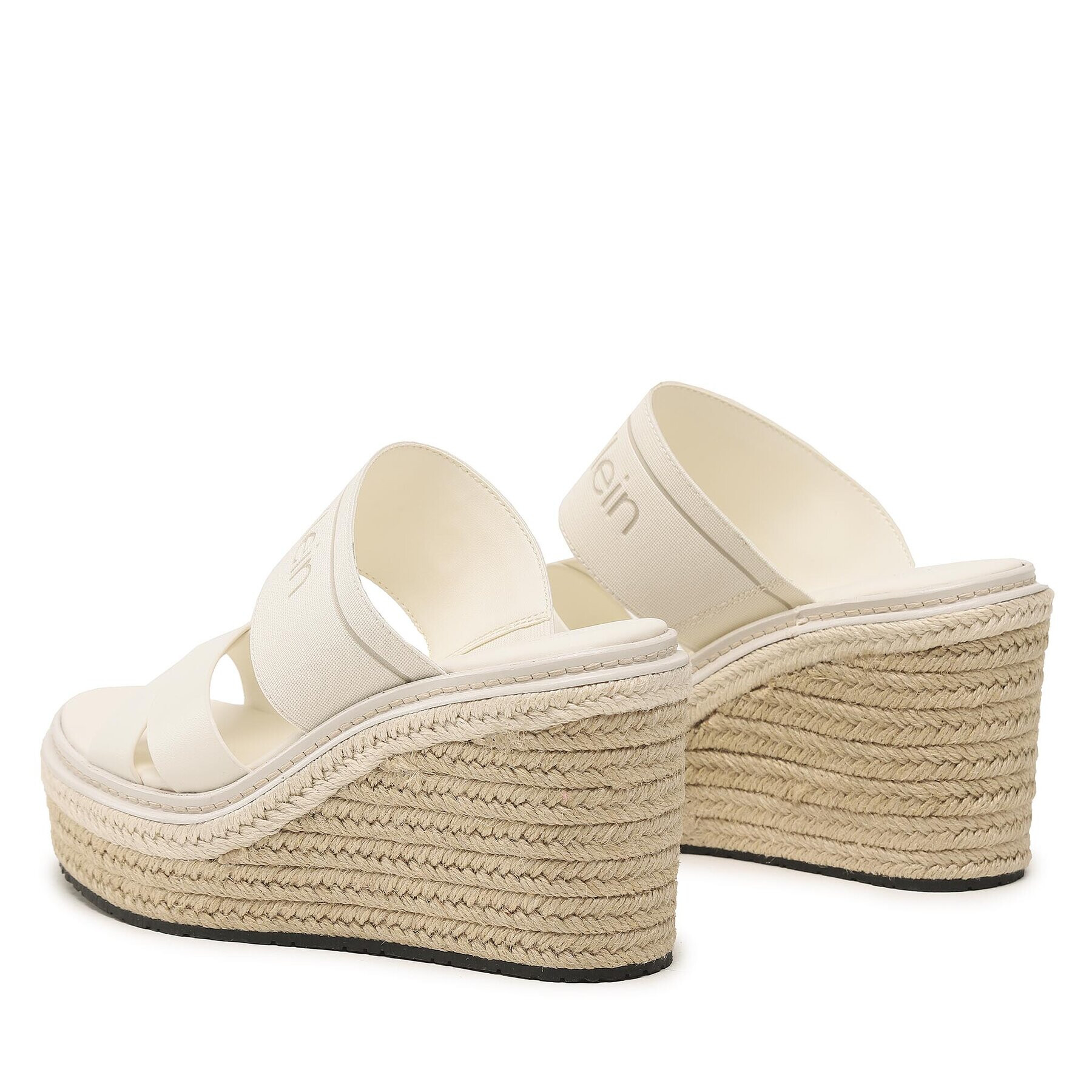 Calvin Klein Espadrilky Wedge 50Hh HW0HW01498 Biela - Pepit.sk