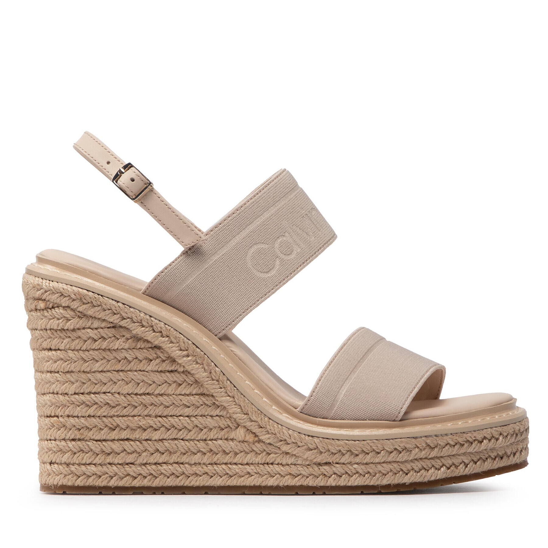 Calvin Klein Espadrilky Wedge Sndl 70 He HW0HW00690 Béžová - Pepit.sk