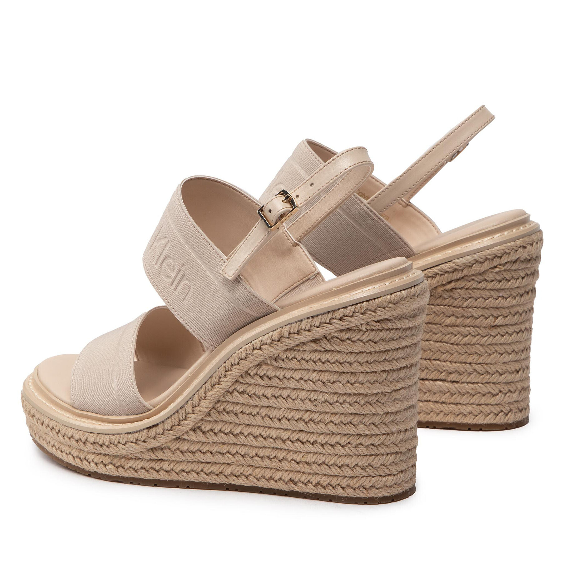 Calvin Klein Espadrilky Wedge Sndl 70 He HW0HW00690 Béžová - Pepit.sk