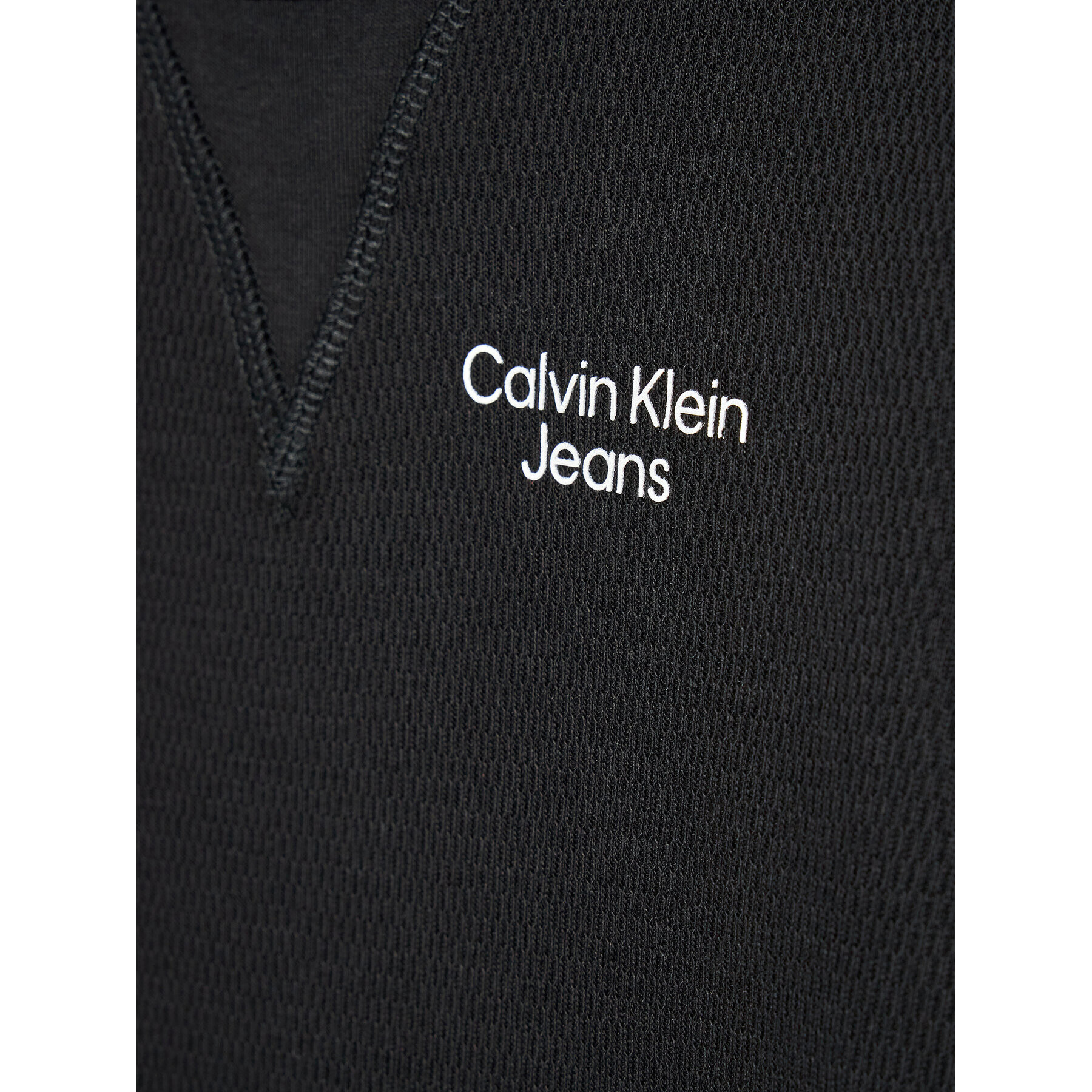 Calvin Klein Jeans Blúzka IB0IB01456 Čierna Regular Fit - Pepit.sk