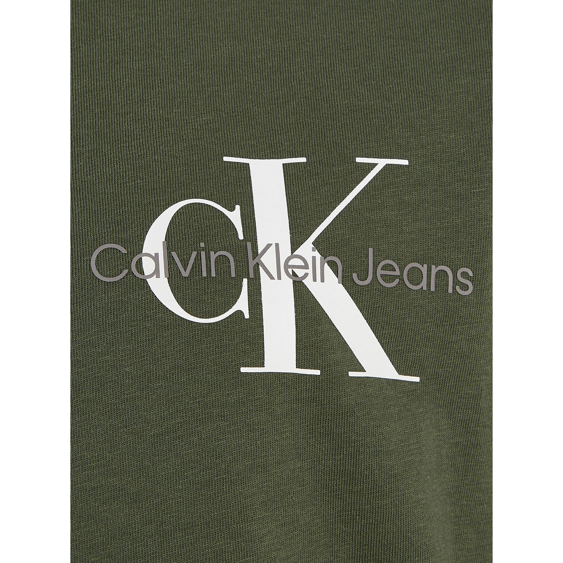 Calvin Klein Jeans Blúzka IB0IB01457 Zelená Regular Fit - Pepit.sk