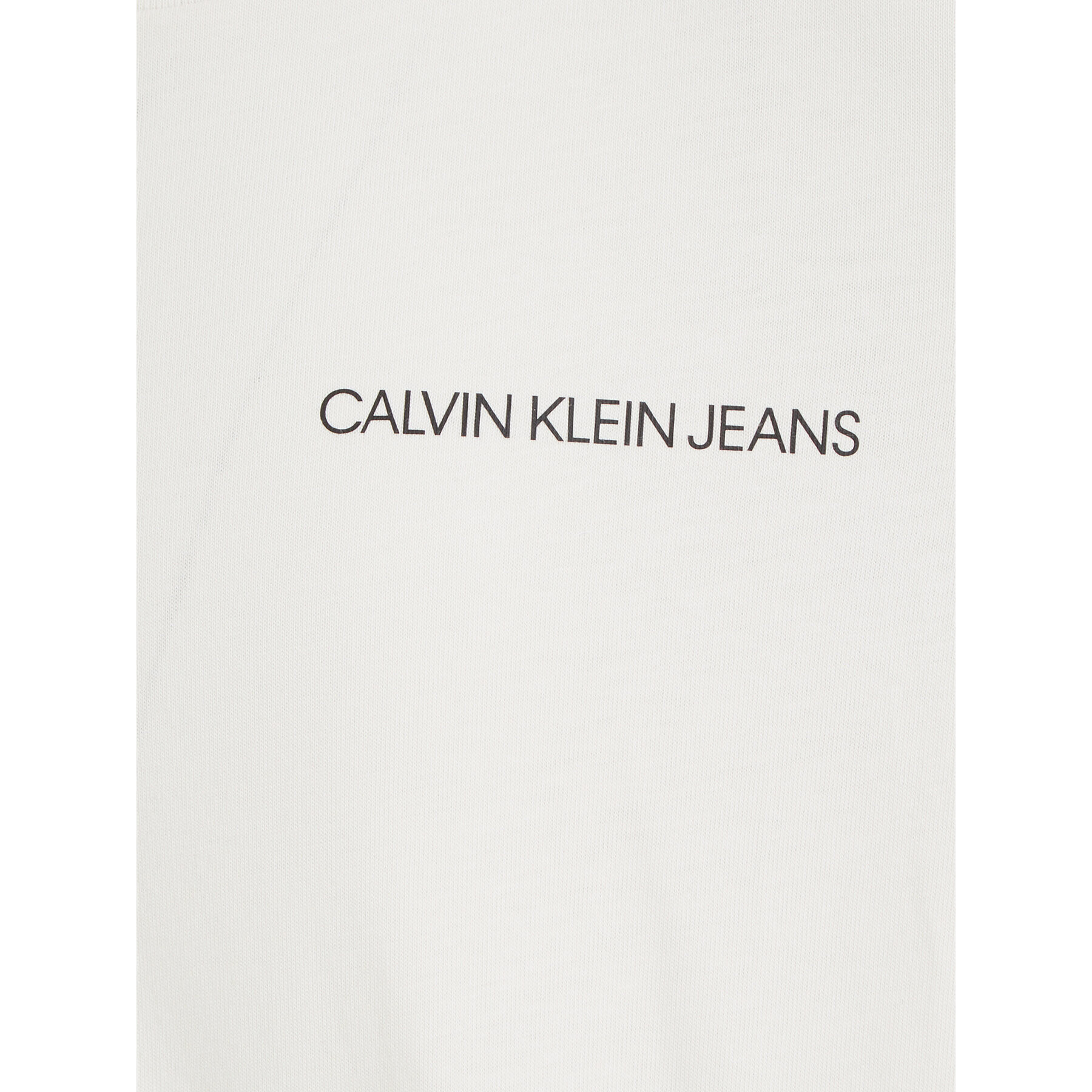 Calvin Klein Jeans Blúzka IU0IU00519 Écru Regular Fit - Pepit.sk