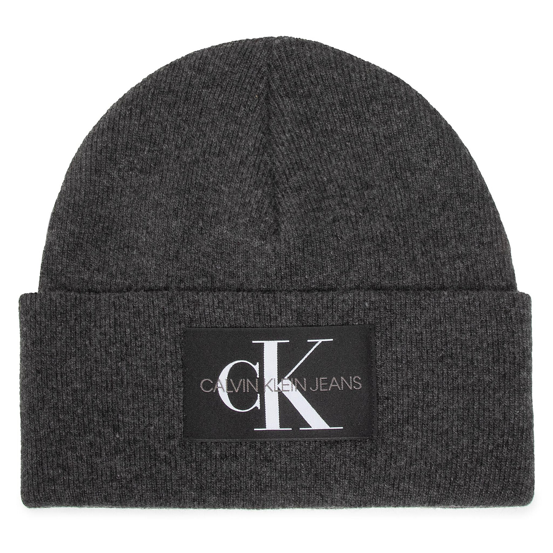 Calvin Klein Jeans Čiapka Beanie K50K506246 Sivá - Pepit.sk