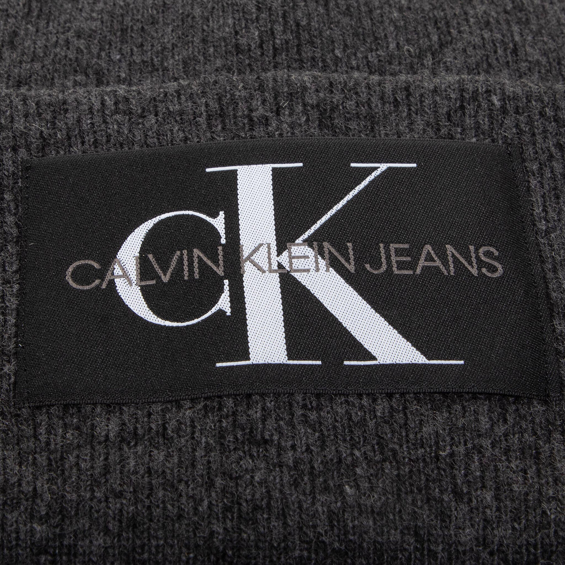 Calvin Klein Jeans Čiapka Beanie K50K506246 Sivá - Pepit.sk