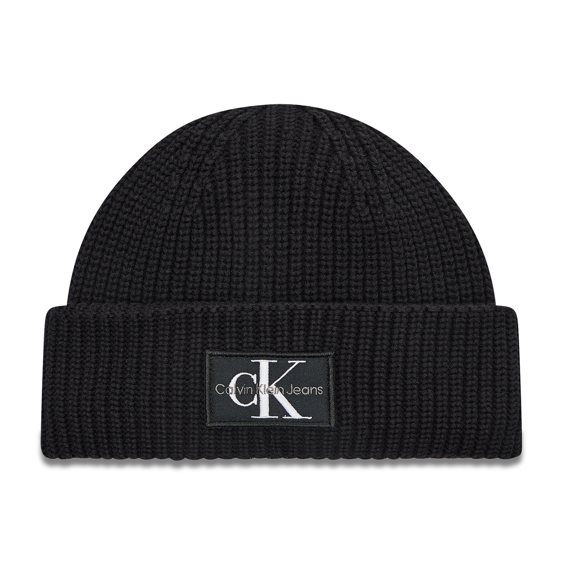 Calvin Klein Jeans Čiapka Beanie K50K509435 Čierna - Pepit.sk