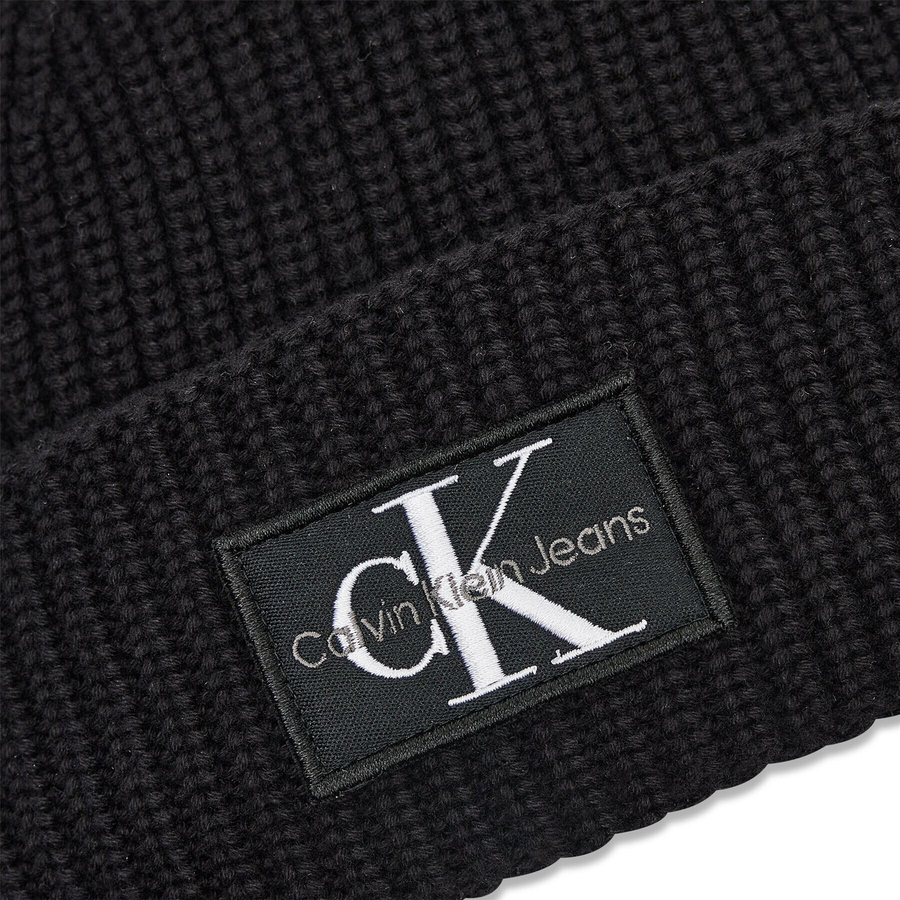 Calvin Klein Jeans Čiapka Beanie K50K509435 Čierna - Pepit.sk